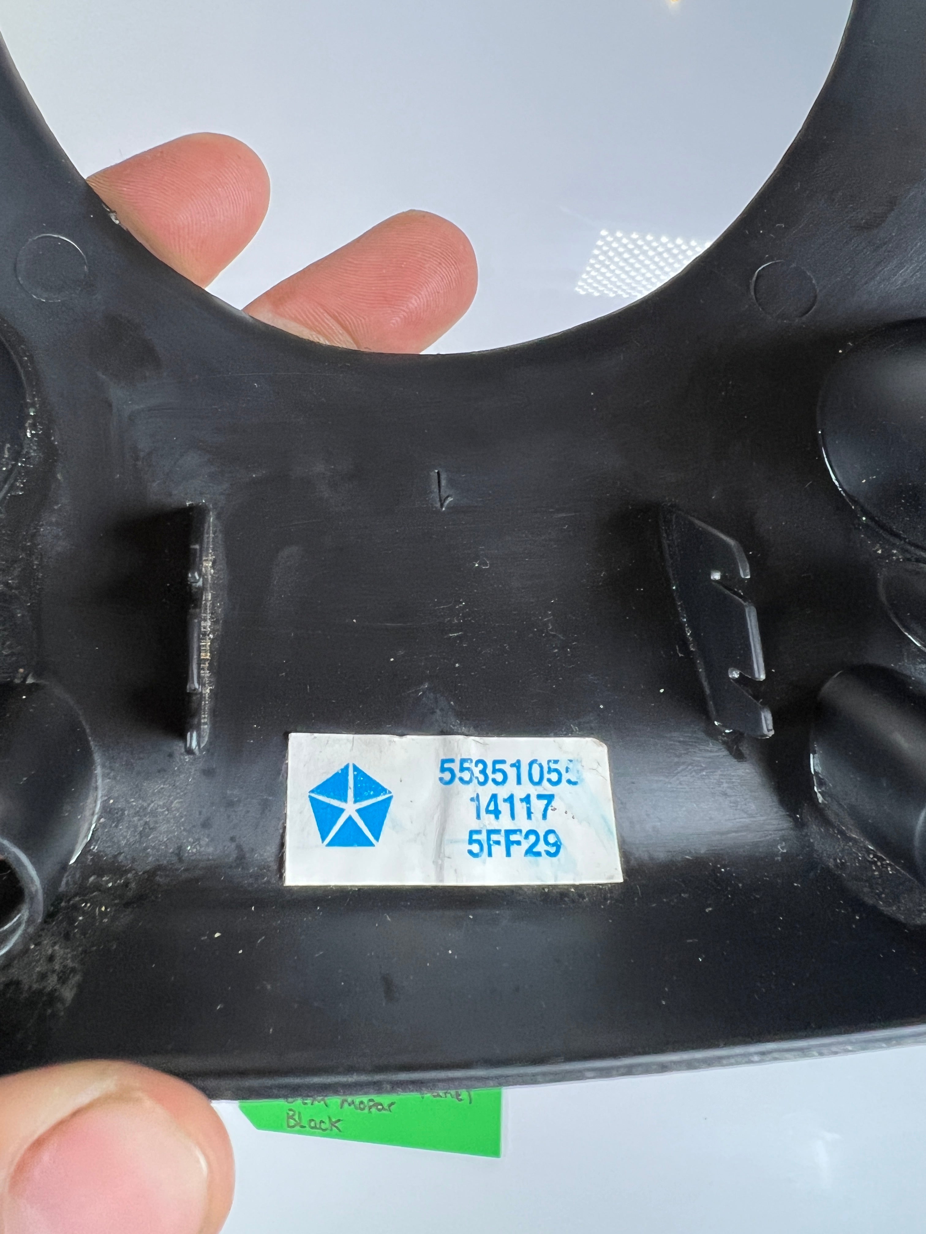1994-1997 Dodge Ram 1500-3500 Steering Wheel back Cover Trim Panel