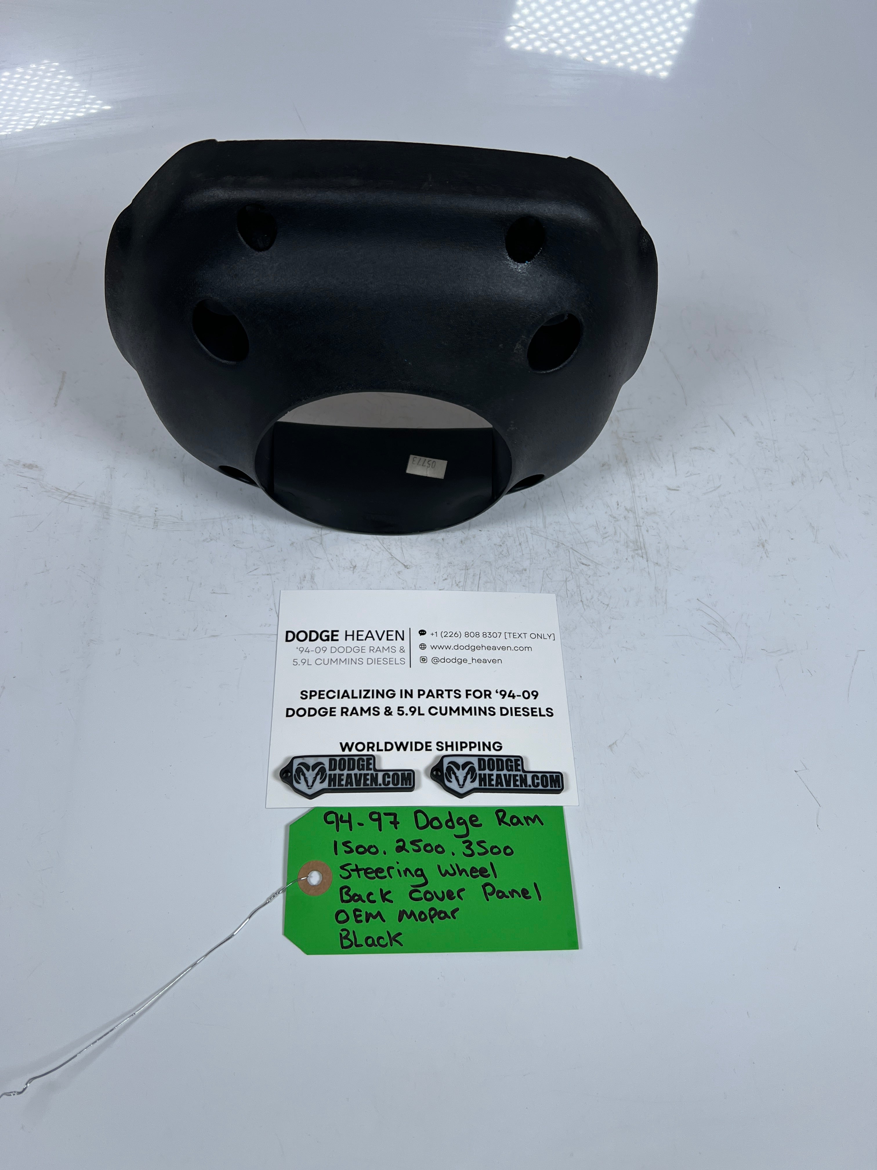 1994-1997 Dodge Ram 1500-3500 Steering Wheel back Cover Trim Panel
