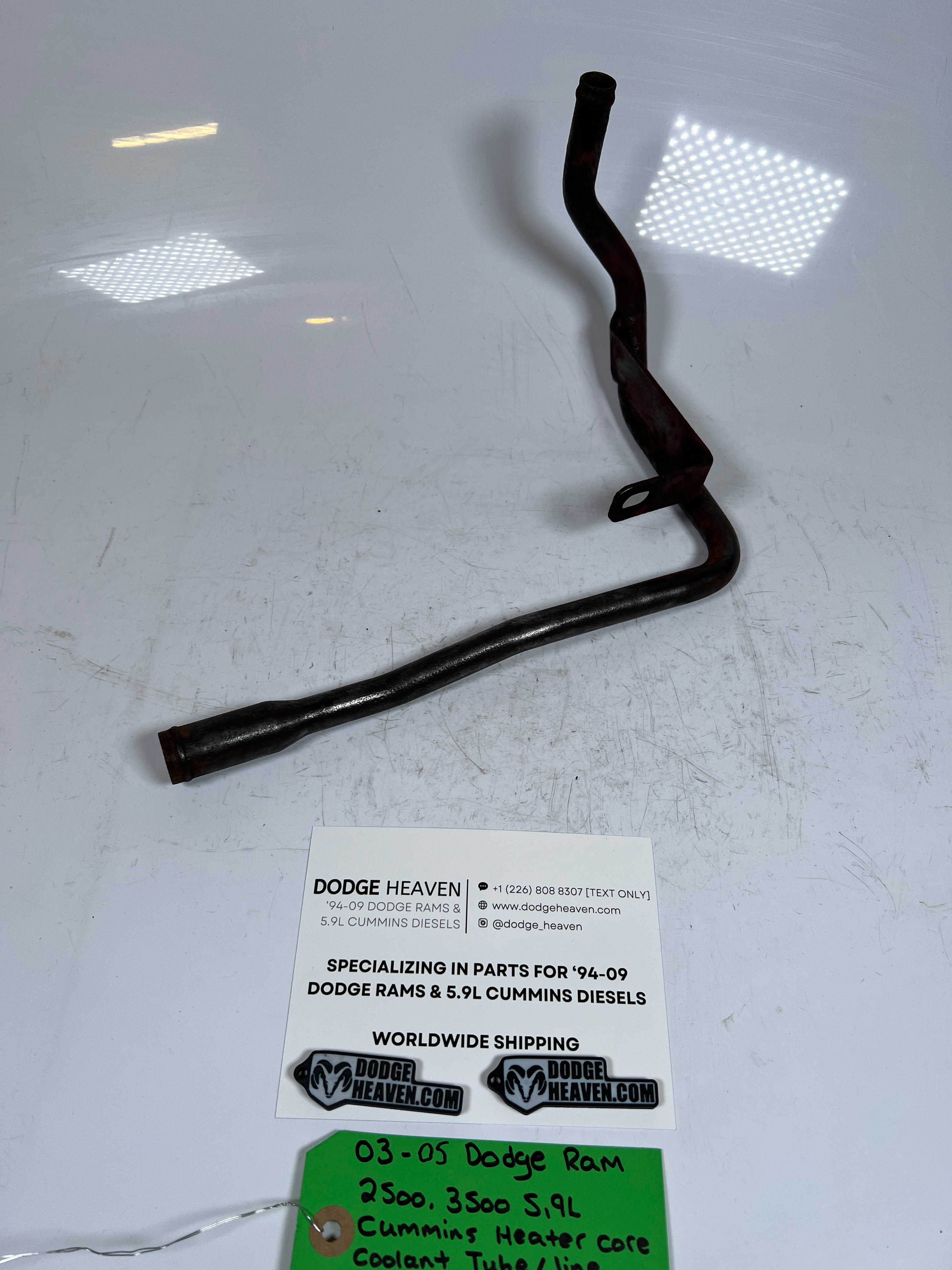 2003-2005 Dodge Ram 5.9L Cummins Heater Core Coolant Tube / Line