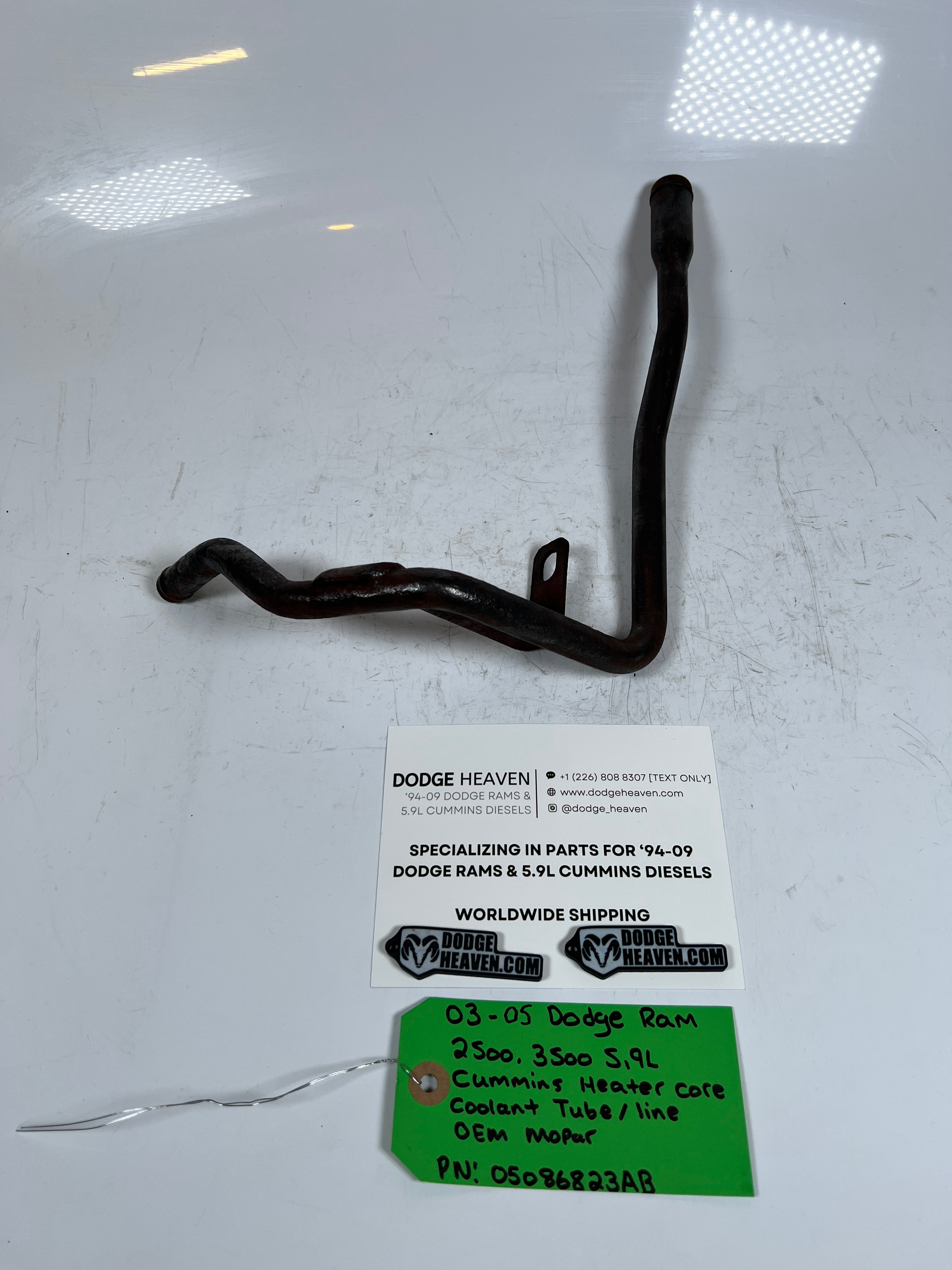 2003-2005 Dodge Ram 5.9L Cummins Heater Core Coolant Tube / Line