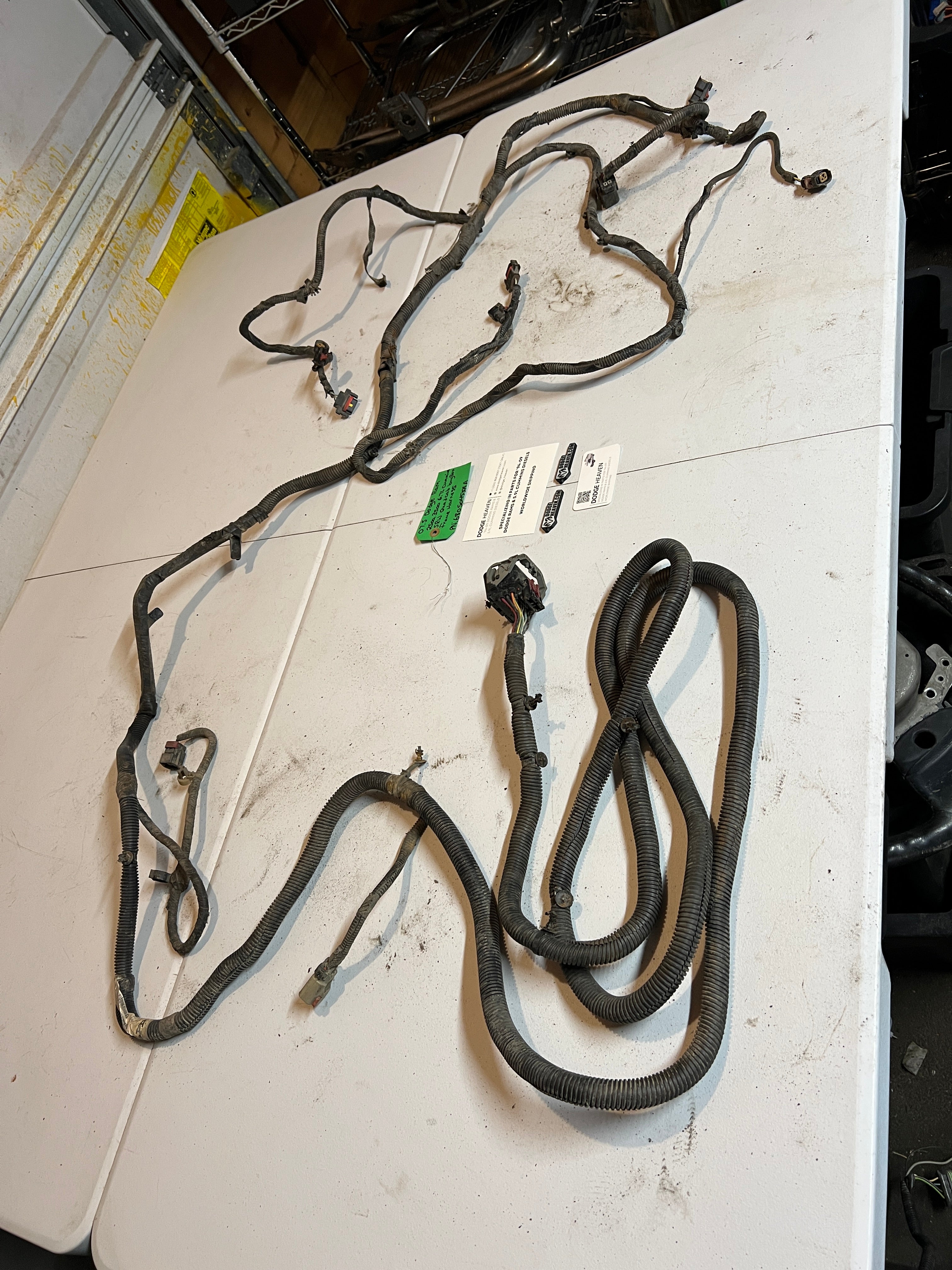 2007.5-2007.5 Dodge Ram 2500 3500 SRW Quad Cab Long Box Frame Harness