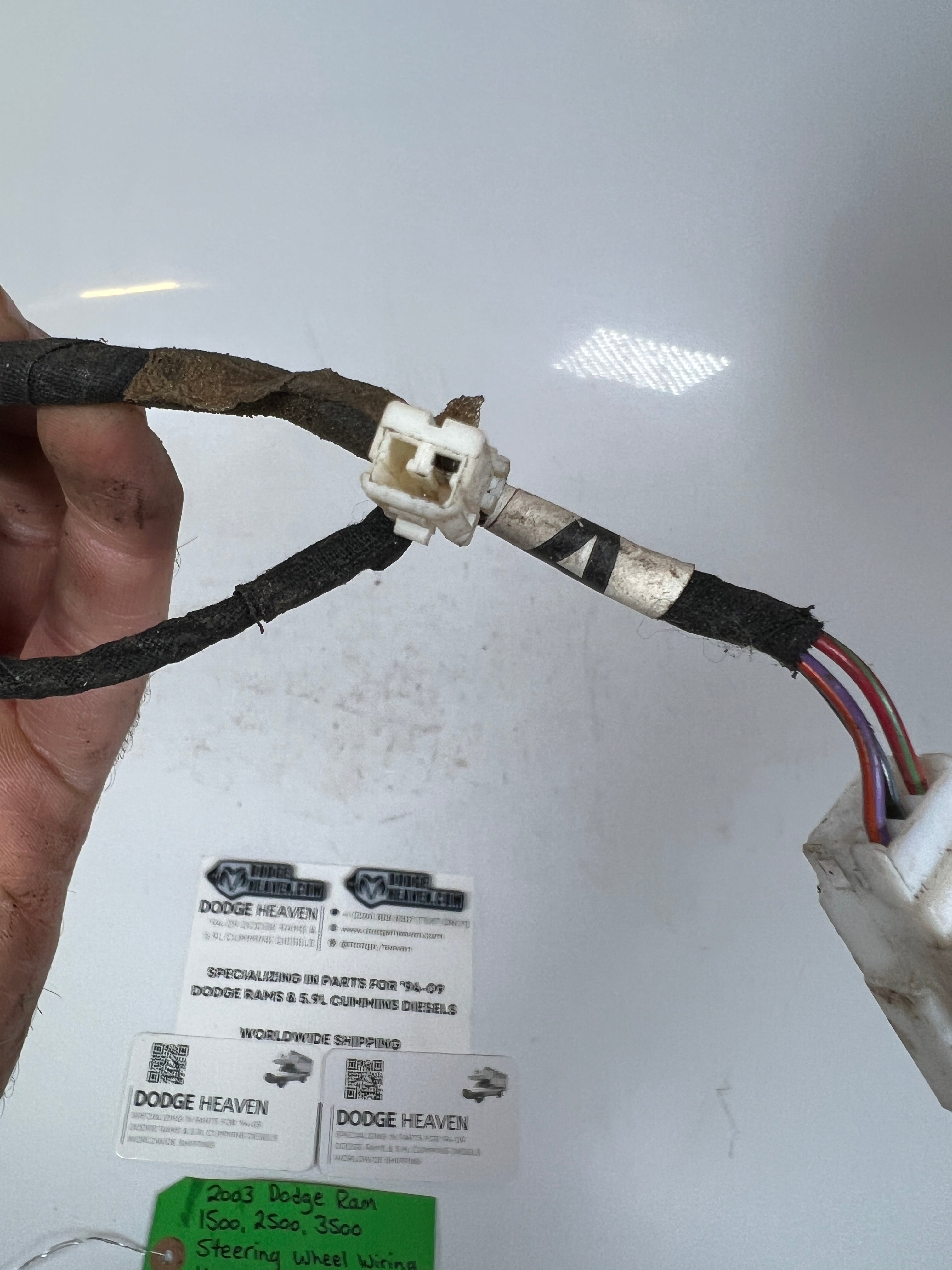 2003-2003 Dodge Ram 1500-3500 Steering Wheel Cruise Control Wiring Harness
