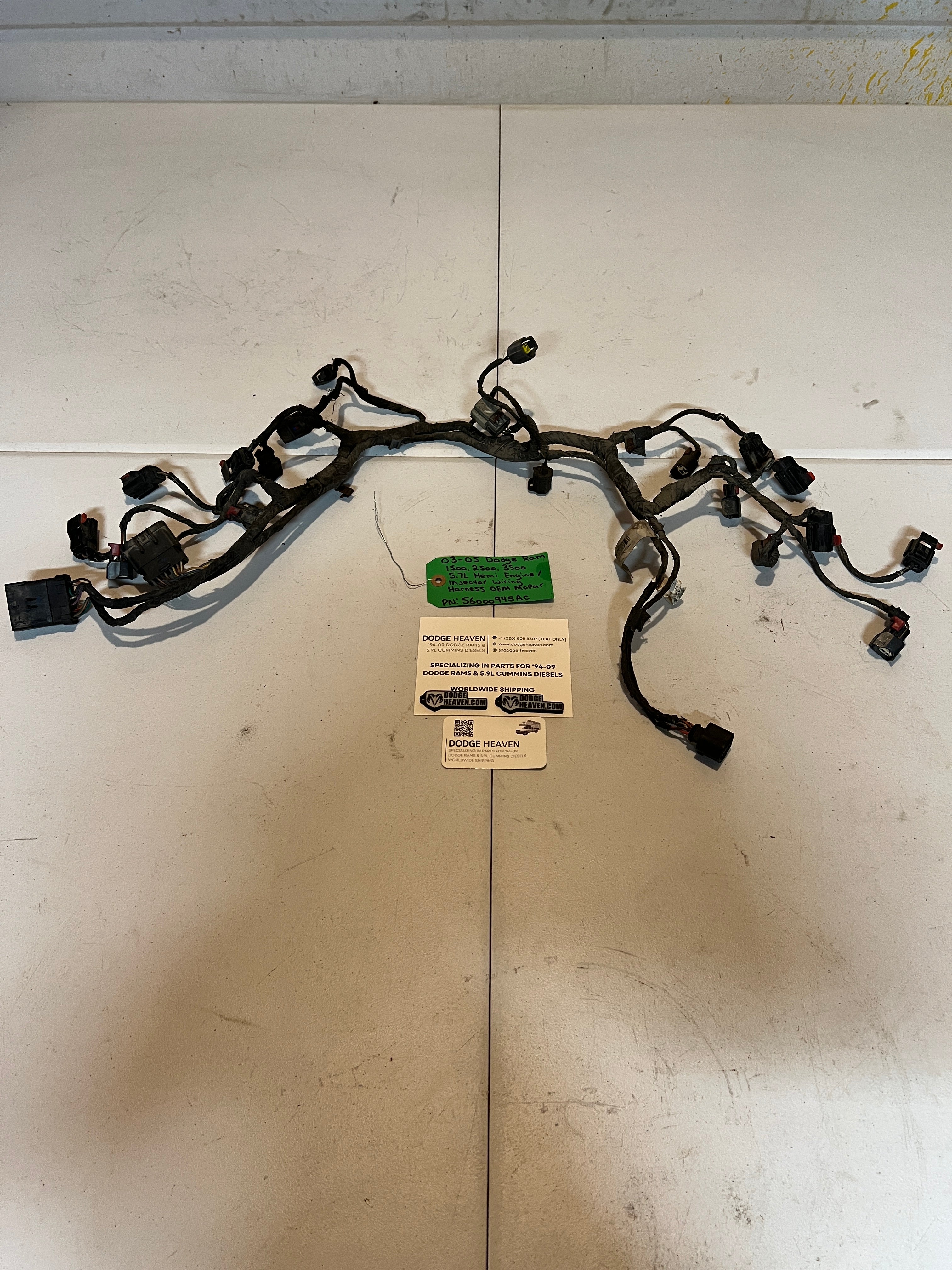2003 Dodge Ram 5.7L Hemi Engine / Injector Wiring Harness