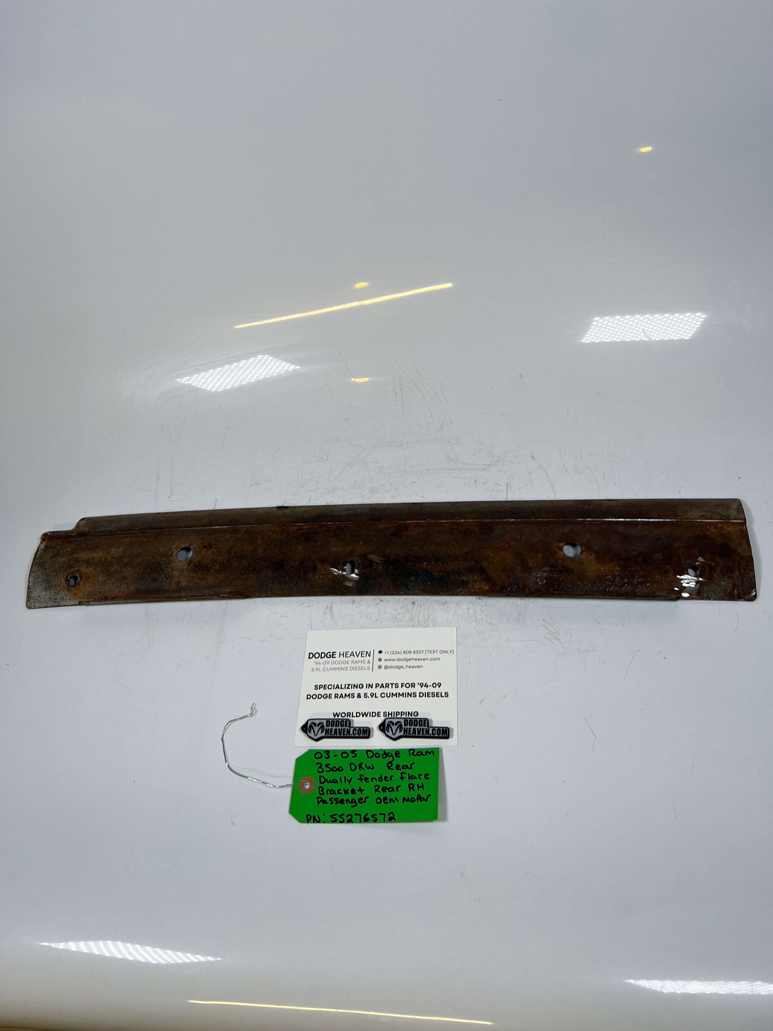 2003-2005 Dodge Ram 3500 Dually Fender Flare Bracket Rear RH