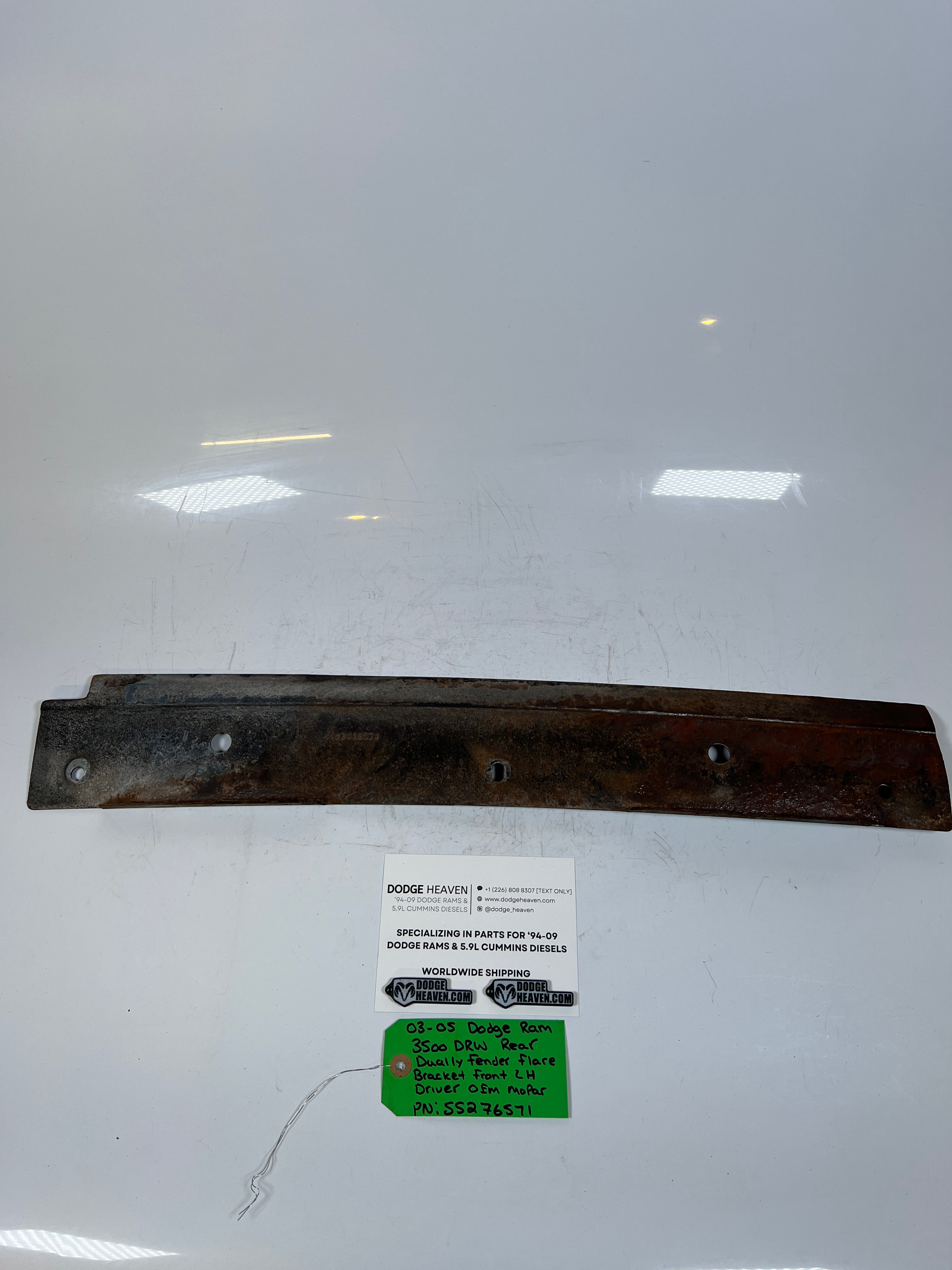 2003-2005 Dodge Ram 3500 Dually Fender Flare Bracket Front LH