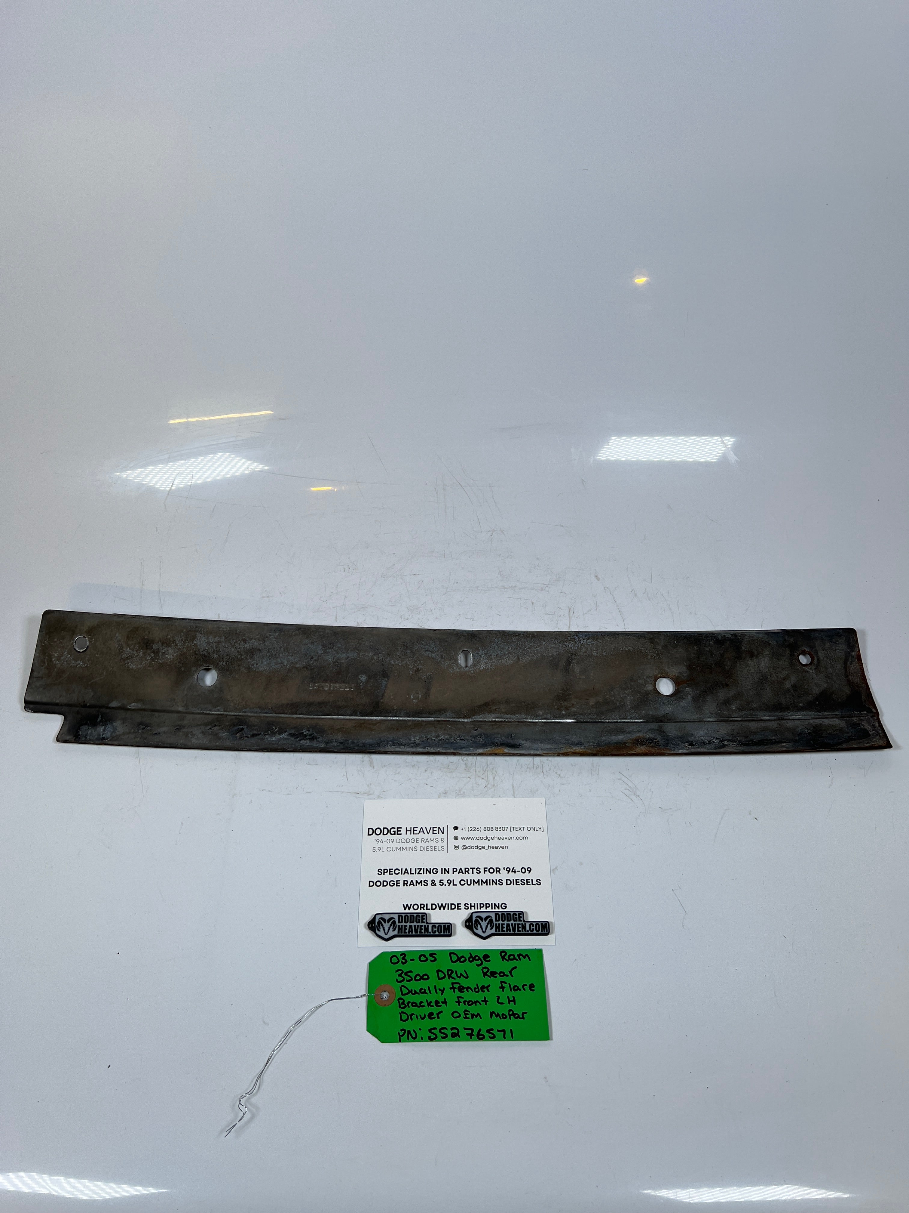 2003-2005 Dodge Ram 3500 Dually Fender Flare Bracket Front LH