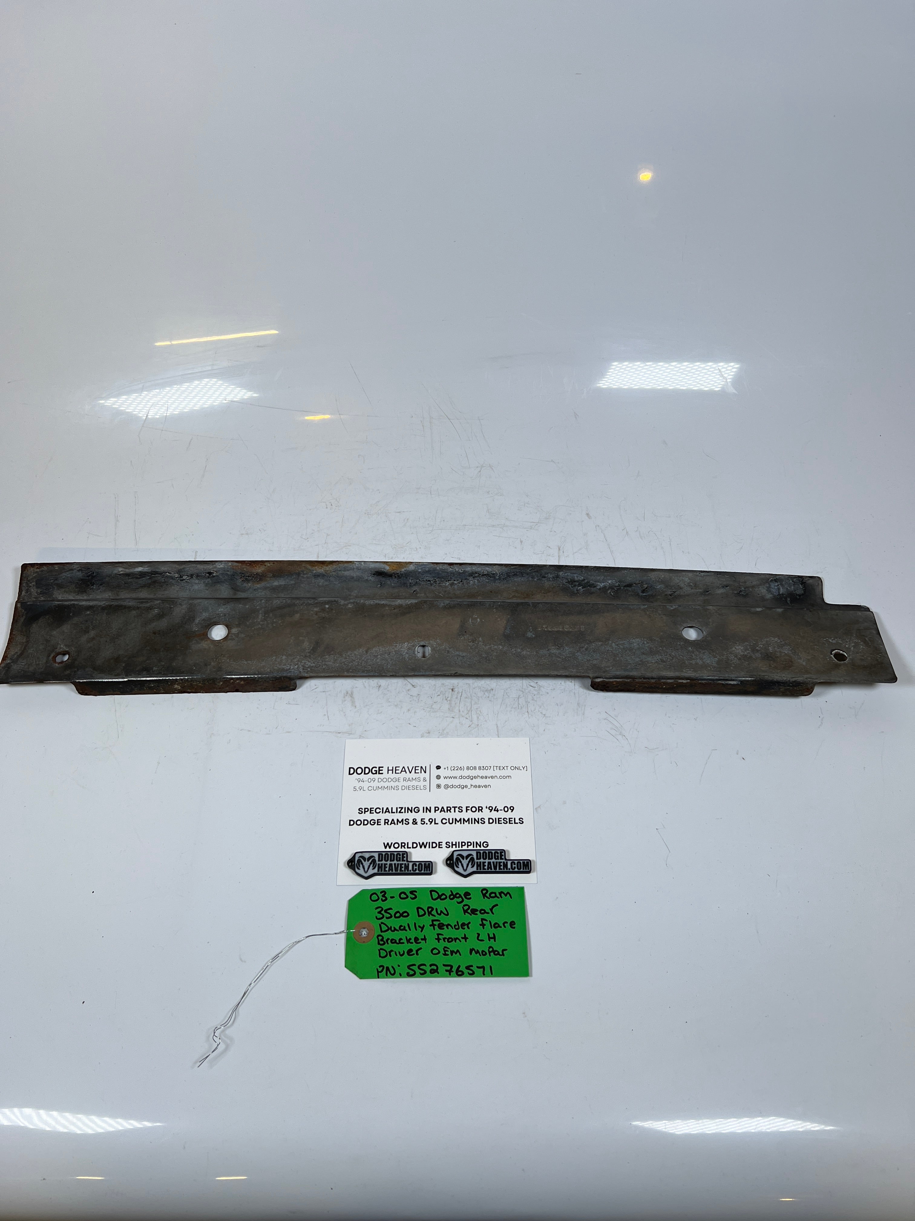 2003-2005 Dodge Ram 3500 Dually Fender Flare Bracket Front LH
