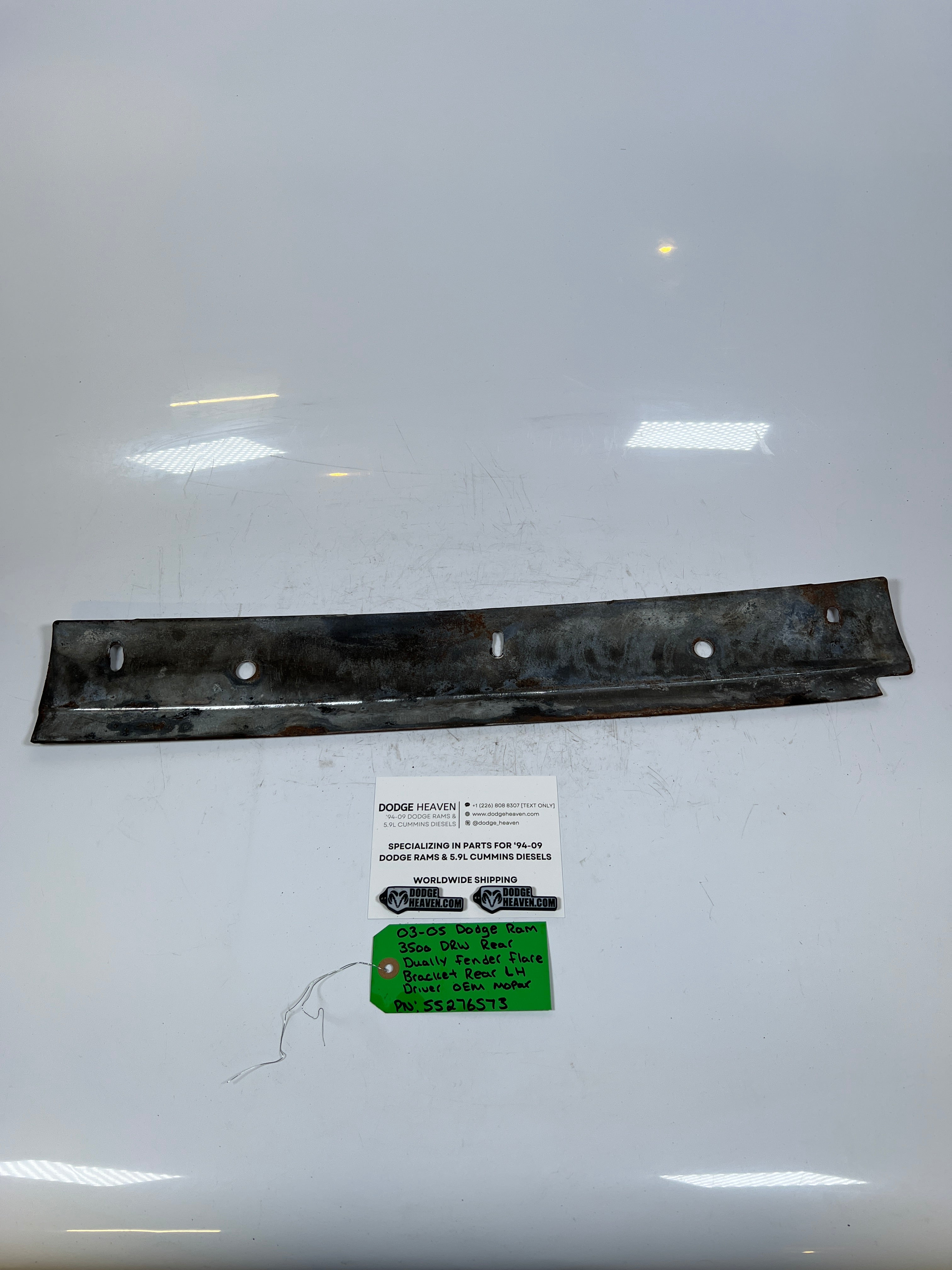 2003-2005 Dodge Ram 3500 Dually Fender Flare Bracket Rear LH