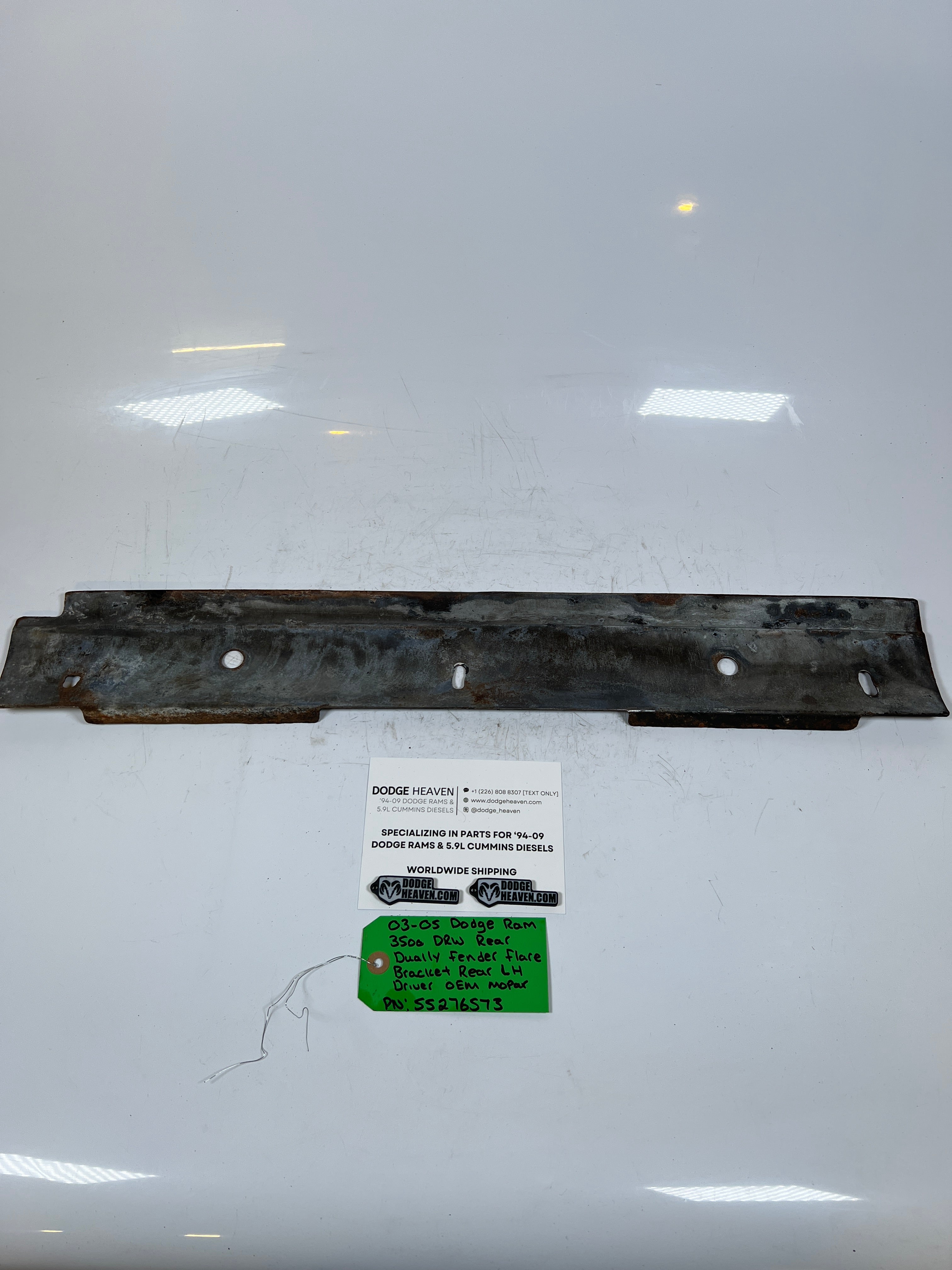 2003-2005 Dodge Ram 3500 Dually Fender Flare Bracket Rear LH