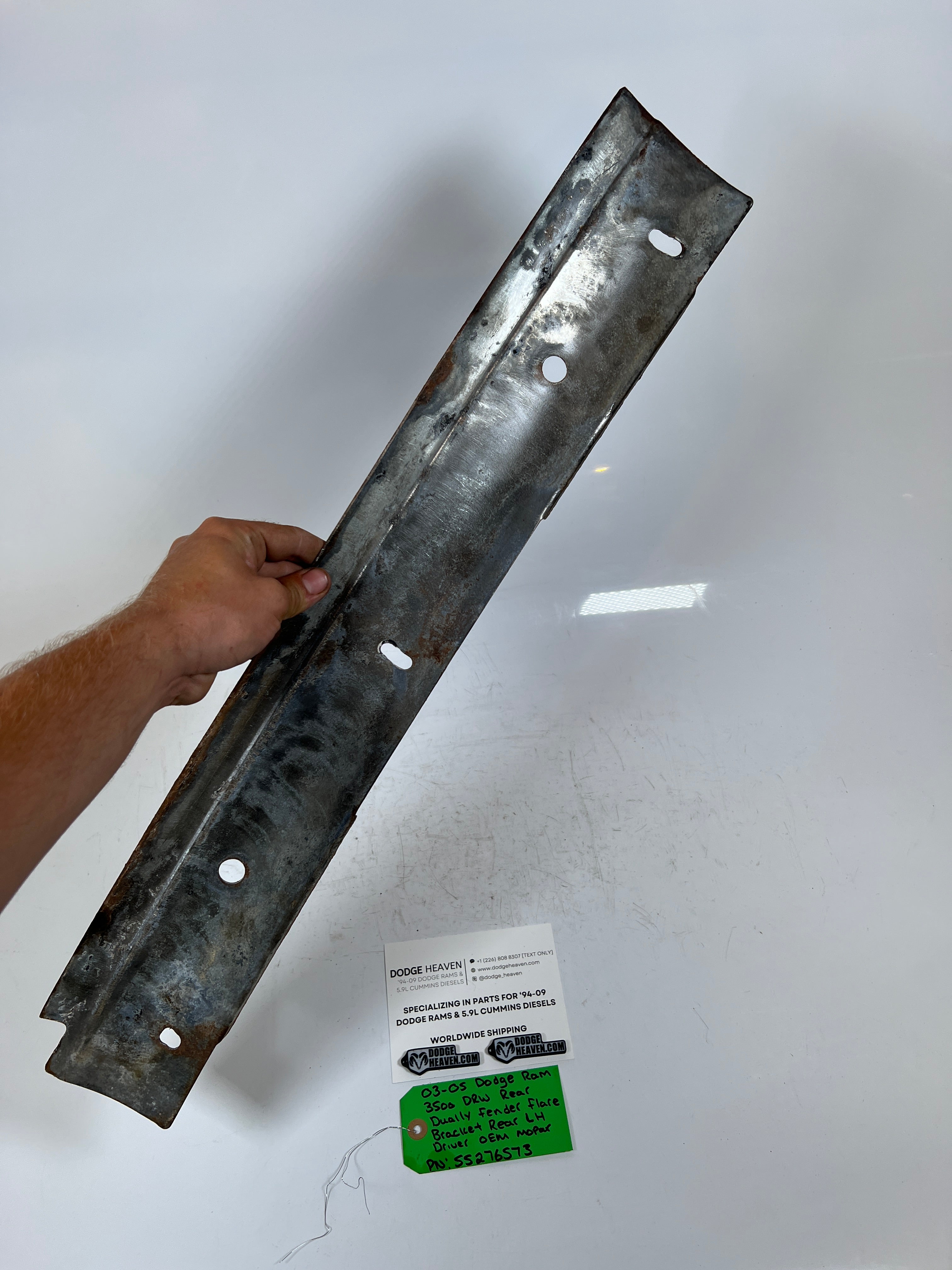 2003-2005 Dodge Ram 3500 Dually Fender Flare Bracket Rear LH