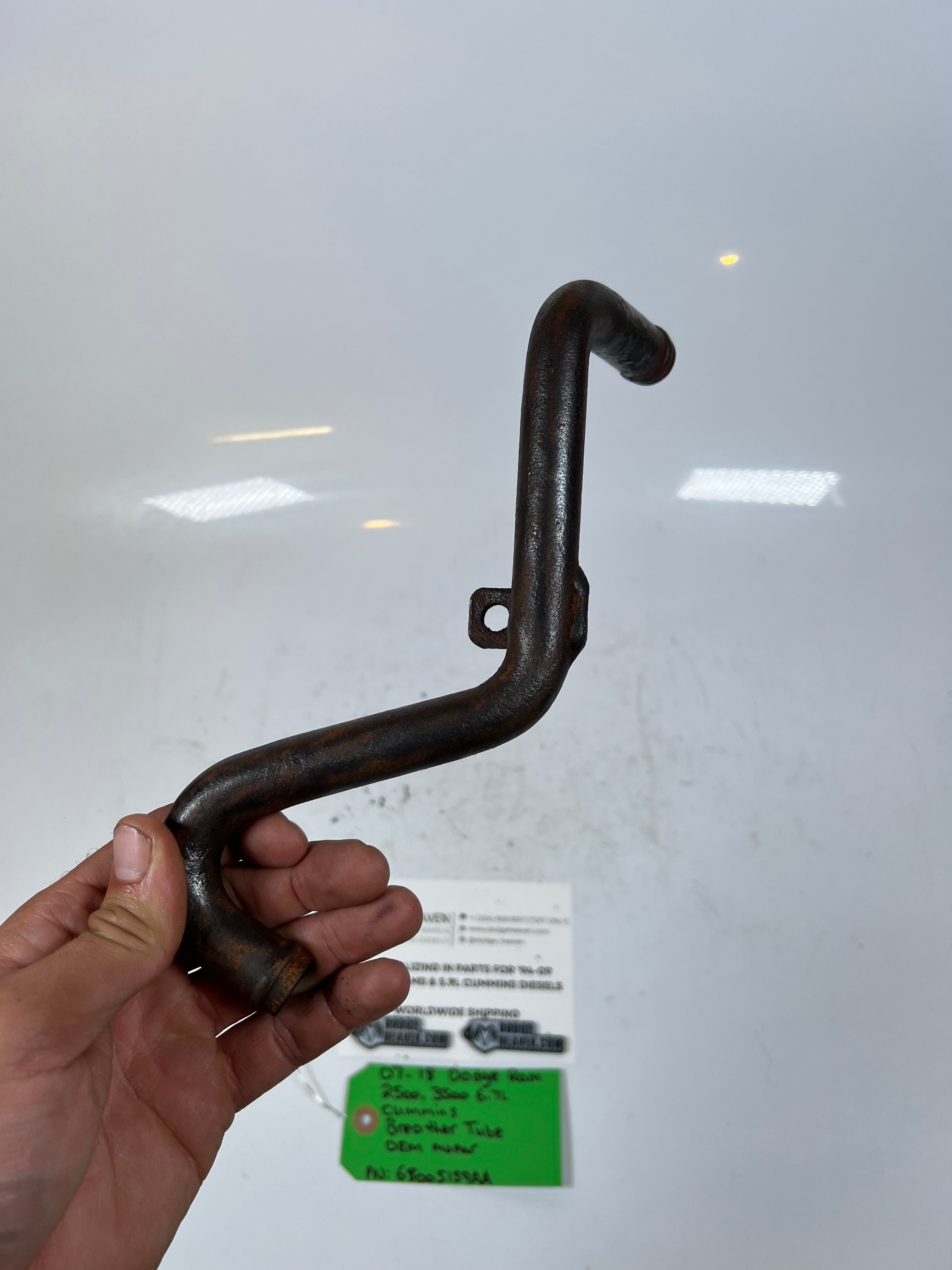 2007-2018 Dodge Ram 6.7L Cummins Breather Tube