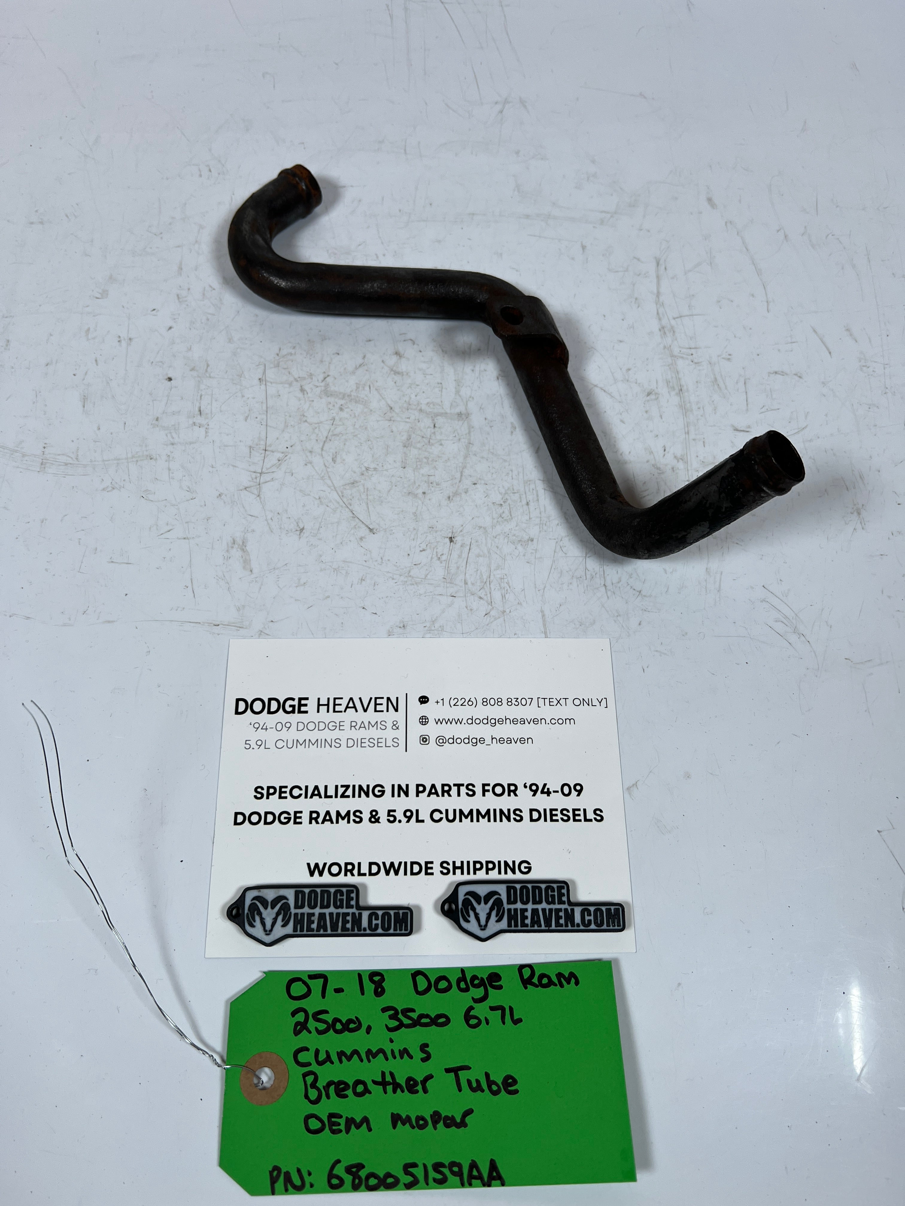 2007-2018 Dodge Ram 6.7L Cummins Breather Tube