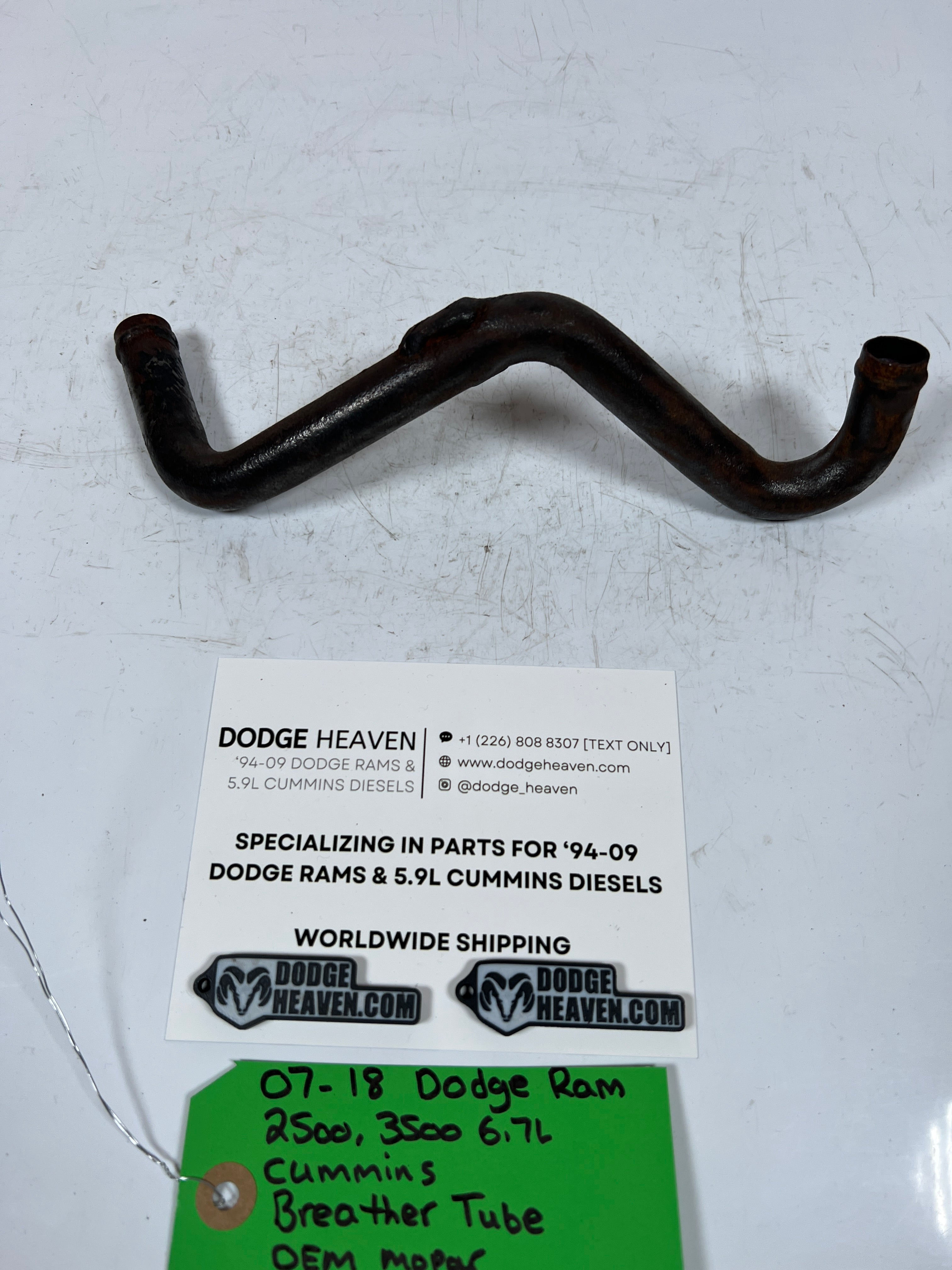 2007-2018 Dodge Ram 6.7L Cummins Breather Tube