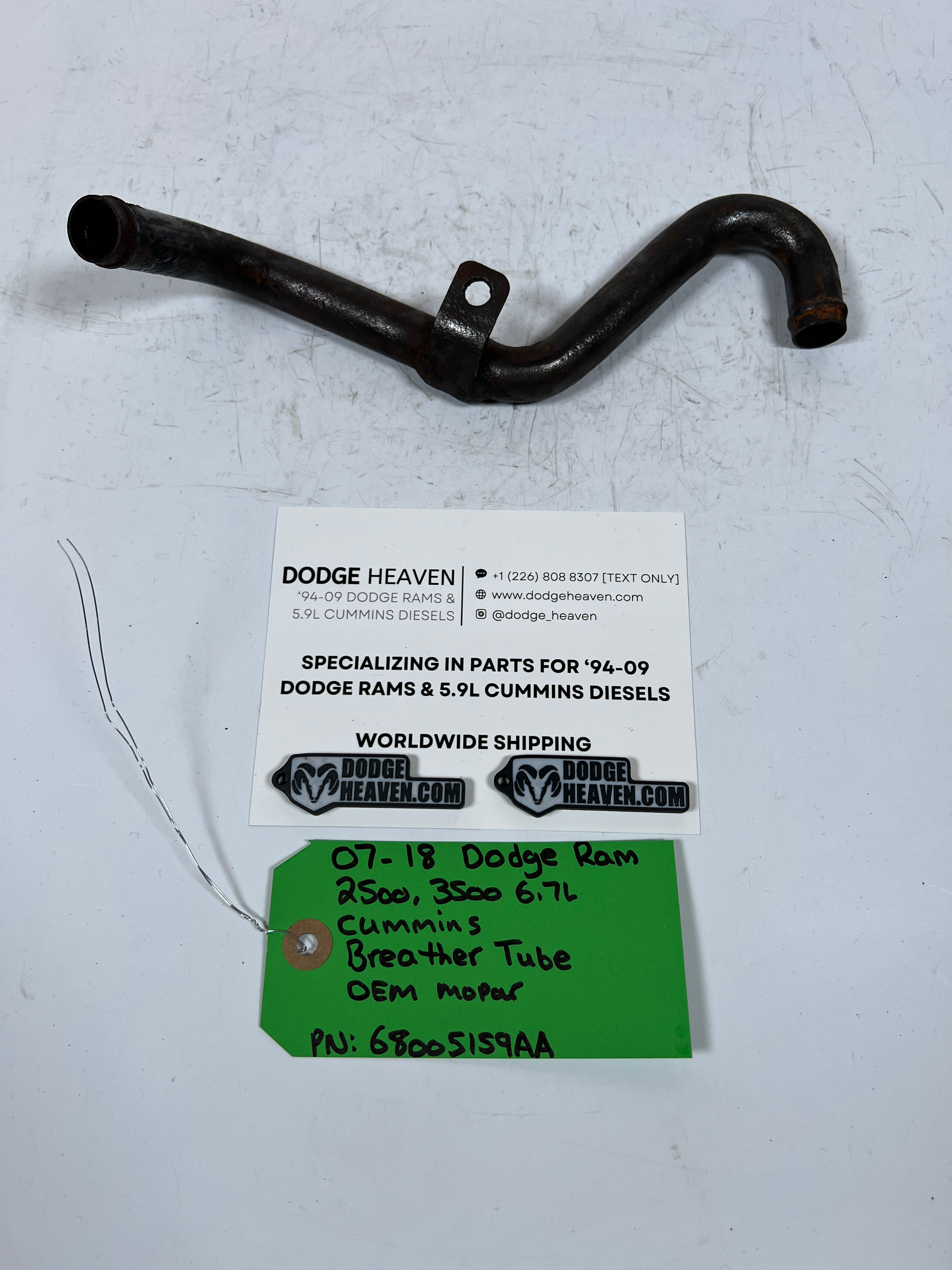 2007-2018 Dodge Ram 6.7L Cummins Breather Tube