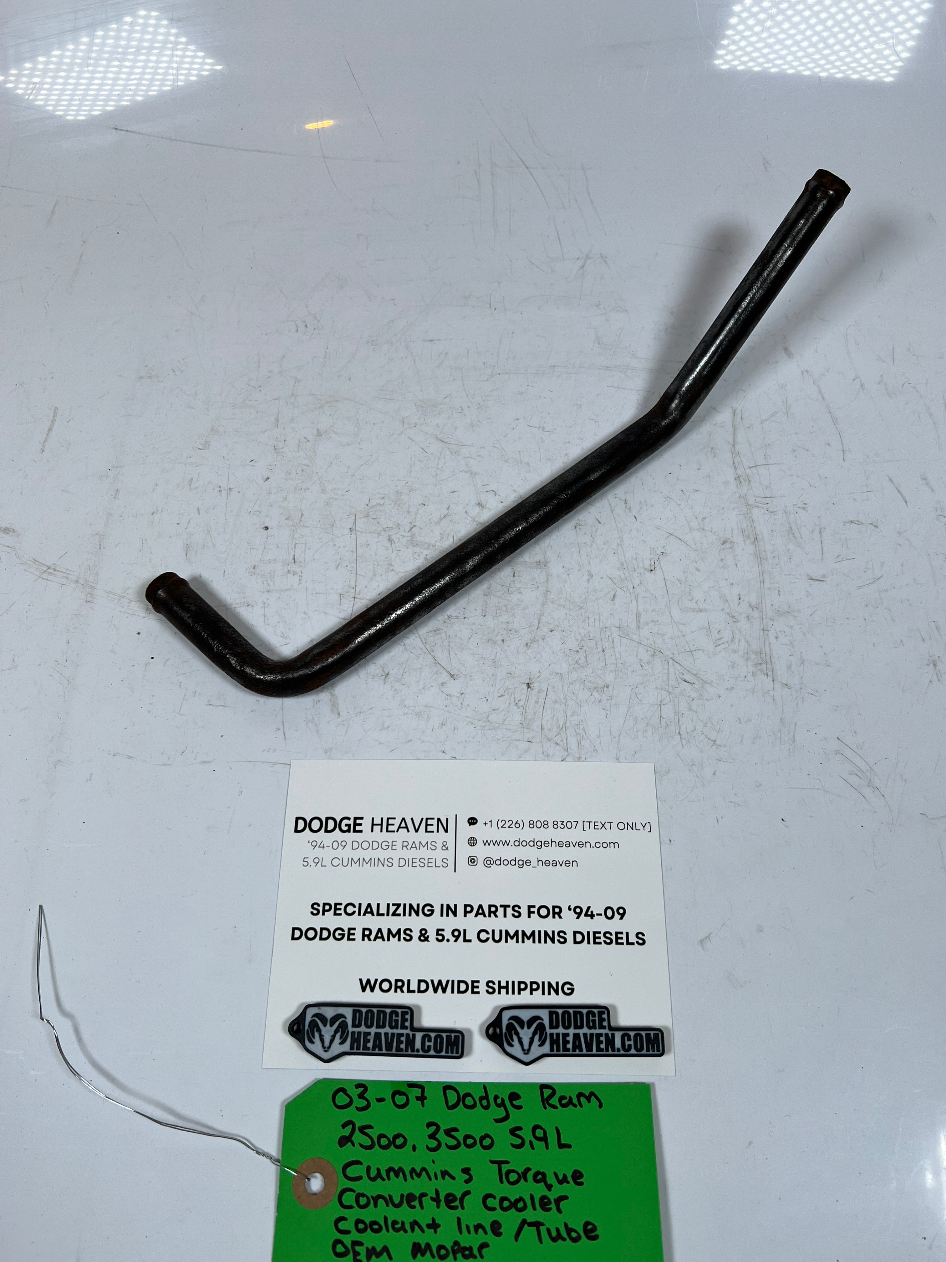 2003-2007 Dodge Ram 5.9L Cummins Torque Converter Cooler Coolant Tube