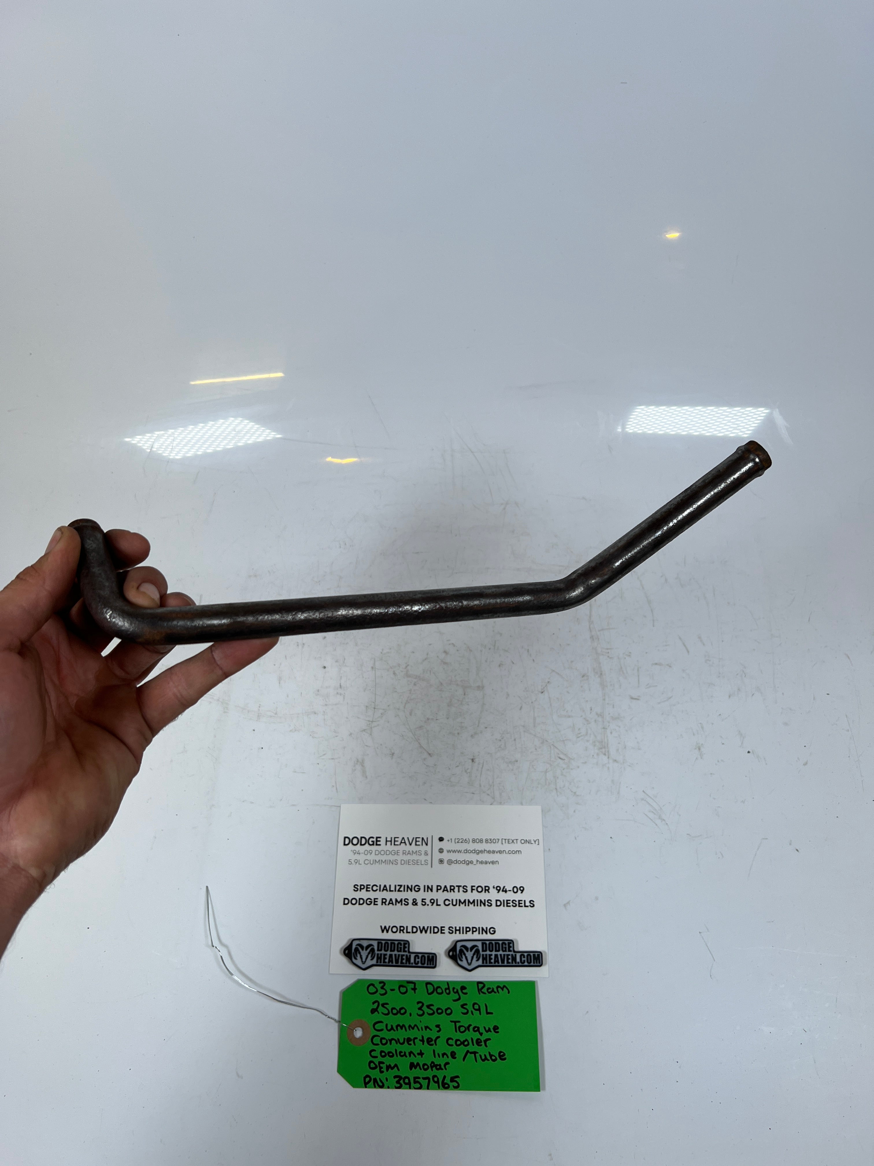 2003-2007 Dodge Ram 5.9L Cummins Torque Converter Cooler Coolant Tube