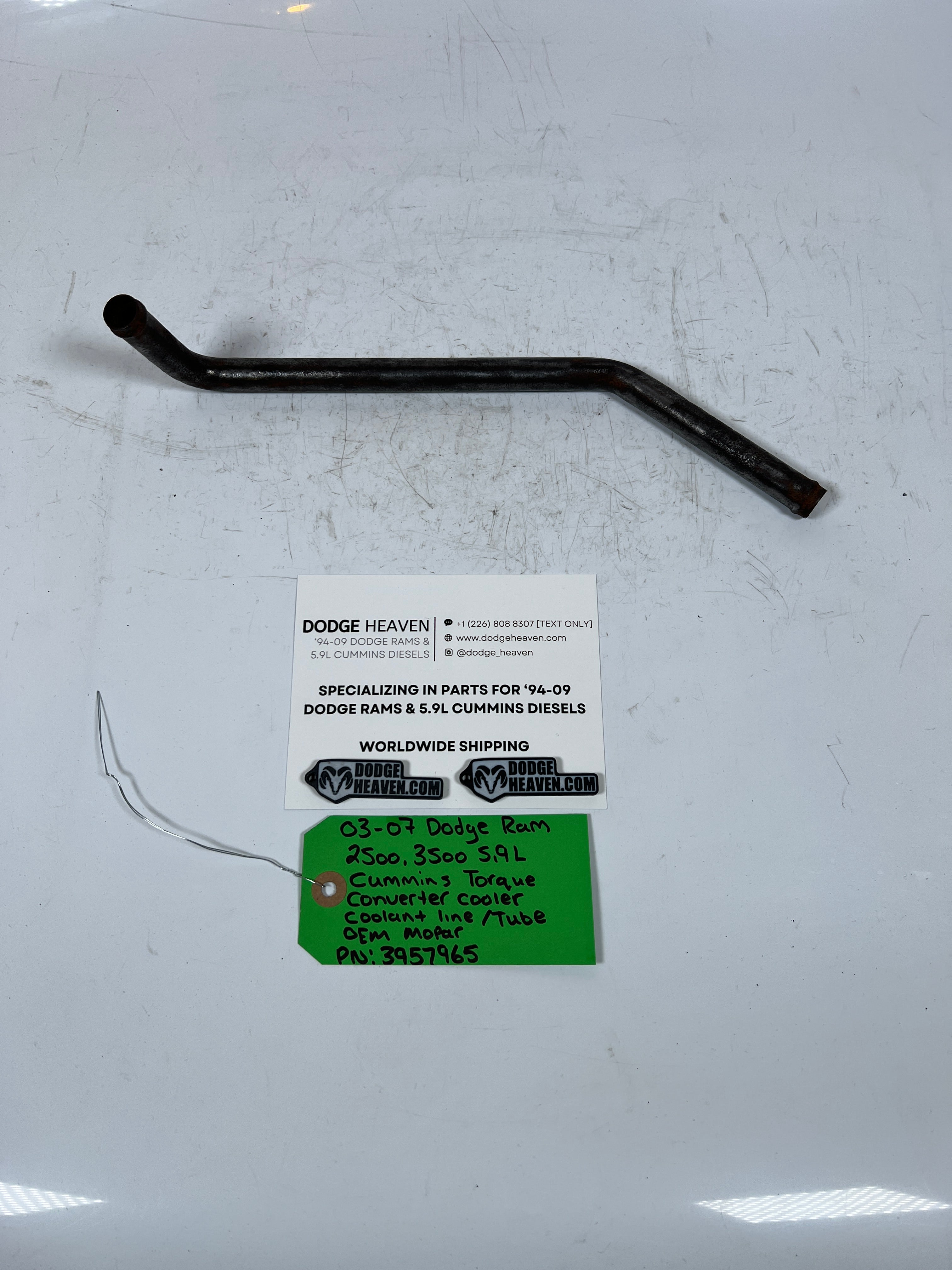 2003-2007 Dodge Ram 5.9L Cummins Torque Converter Cooler Coolant Tube