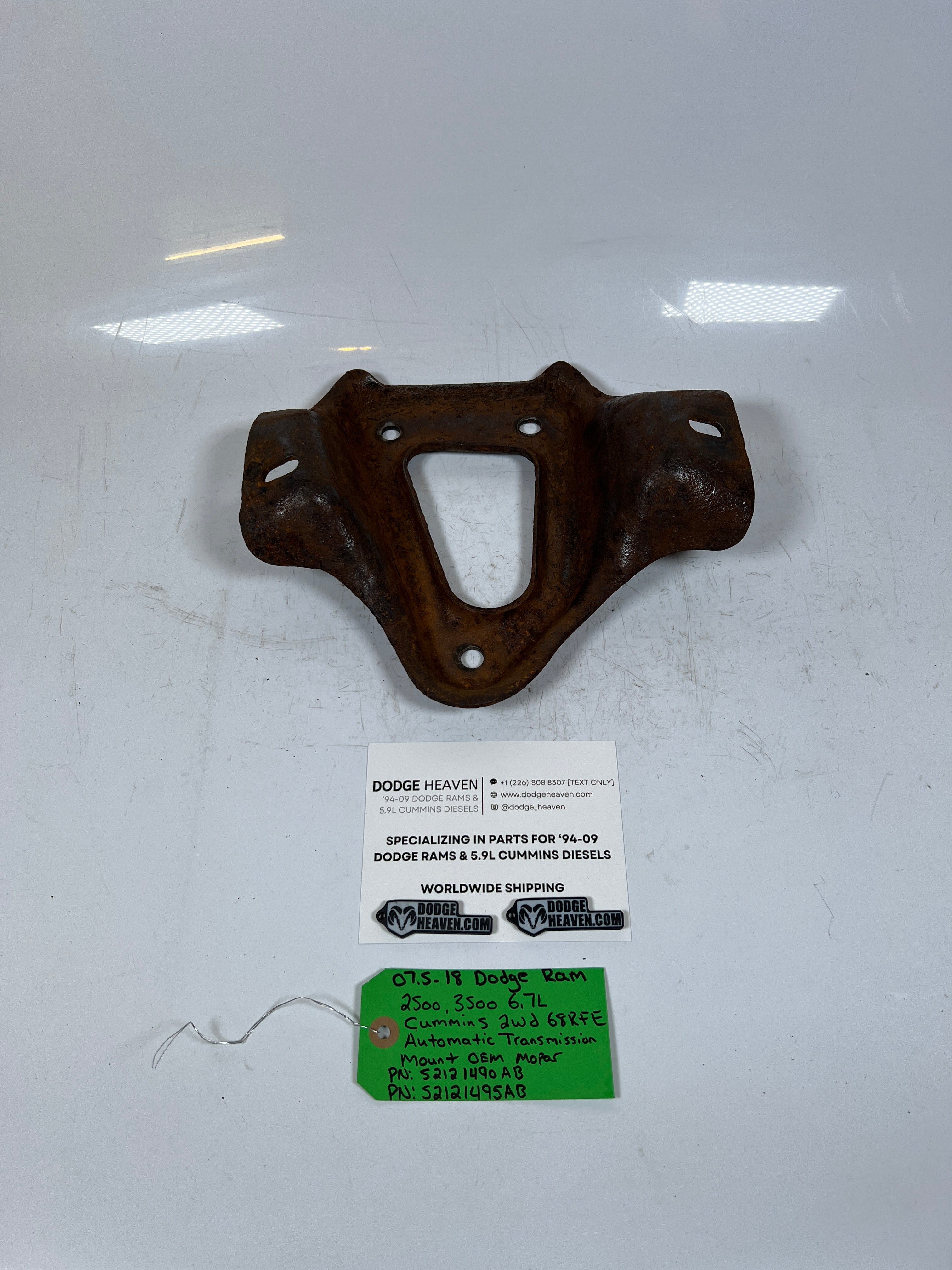 2007.5-2018 Dodge Ram 6.7L Cummins 68RFE 2WD Transmission Mount