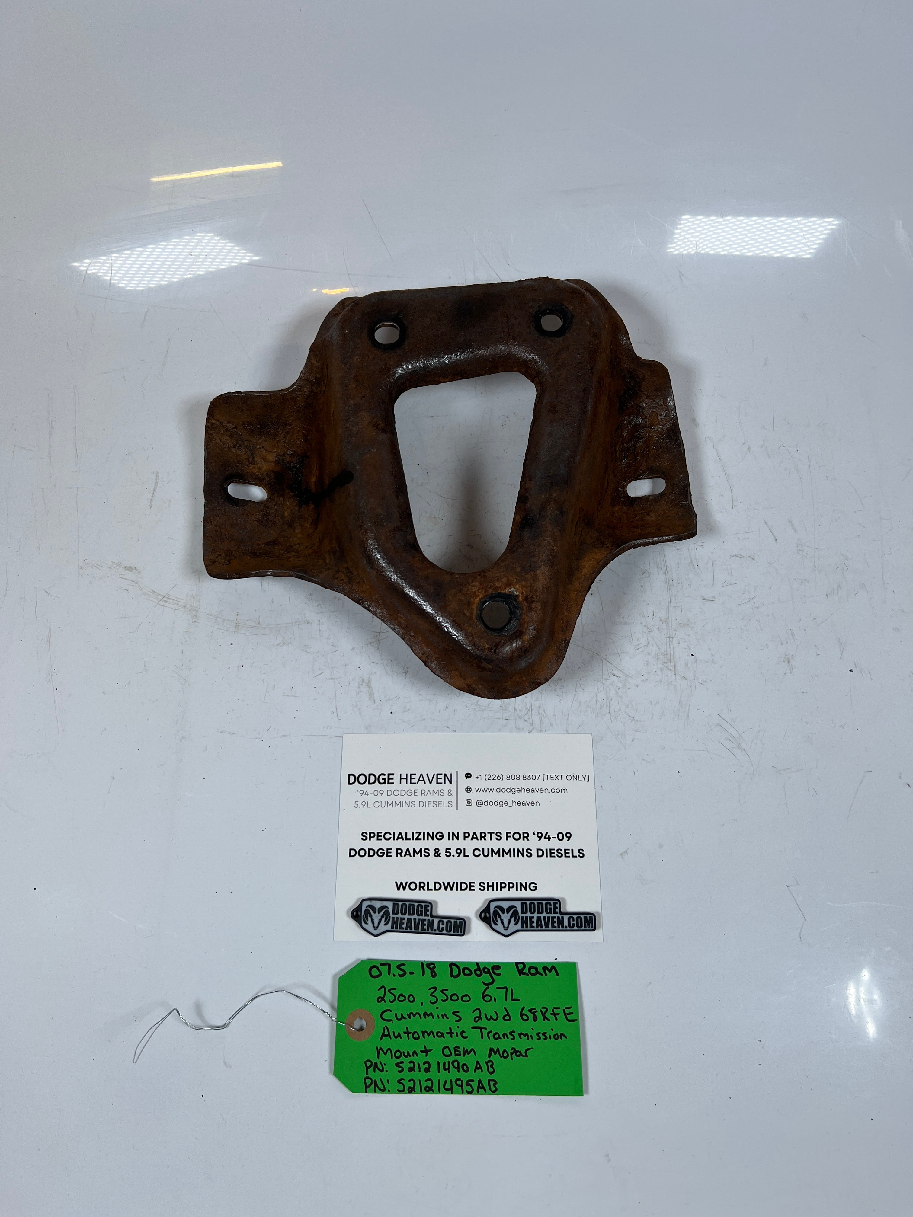 2007.5-2018 Dodge Ram 6.7L Cummins 68RFE 2WD Transmission Mount