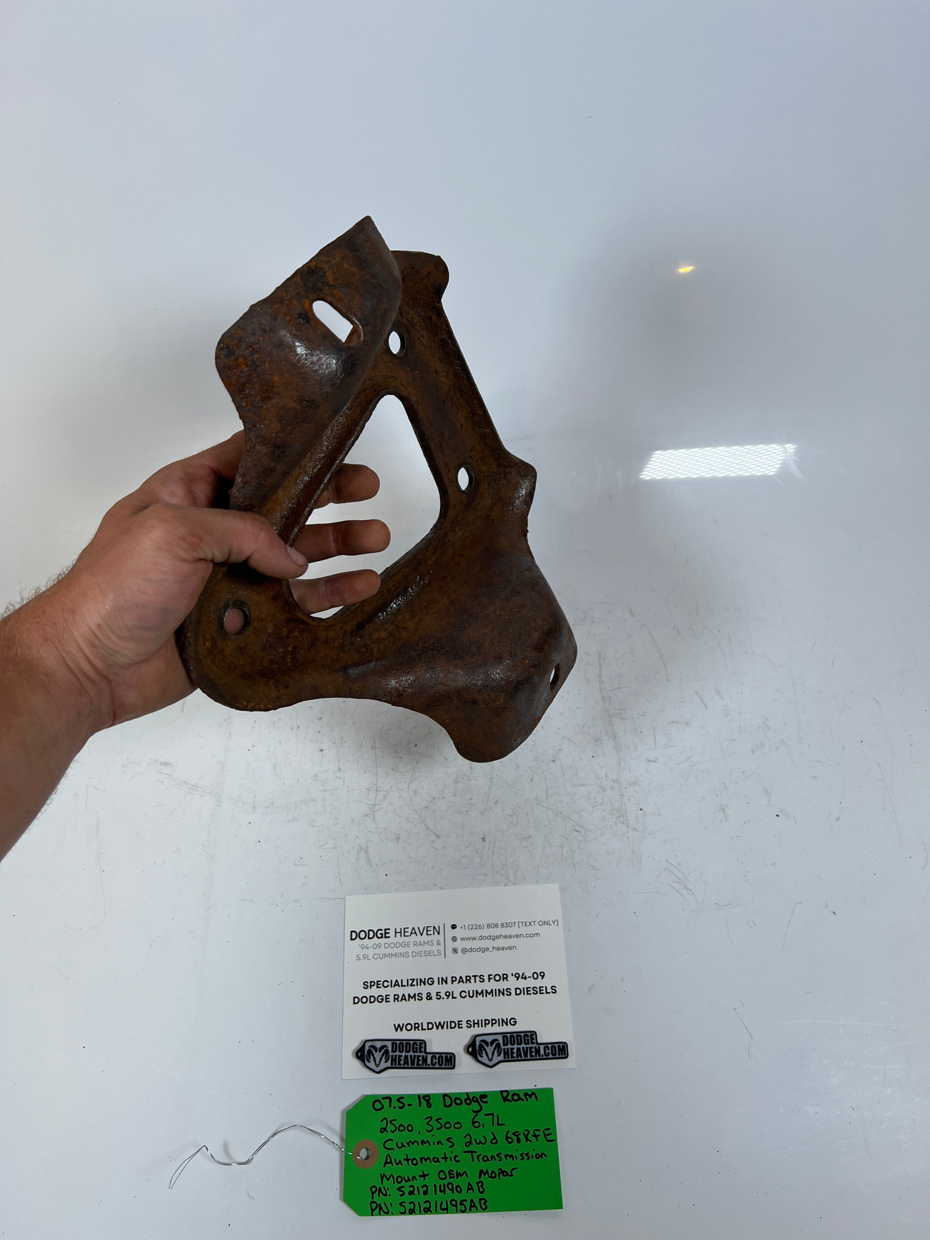 2007.5-2018 Dodge Ram 6.7L Cummins 68RFE 2WD Transmission Mount