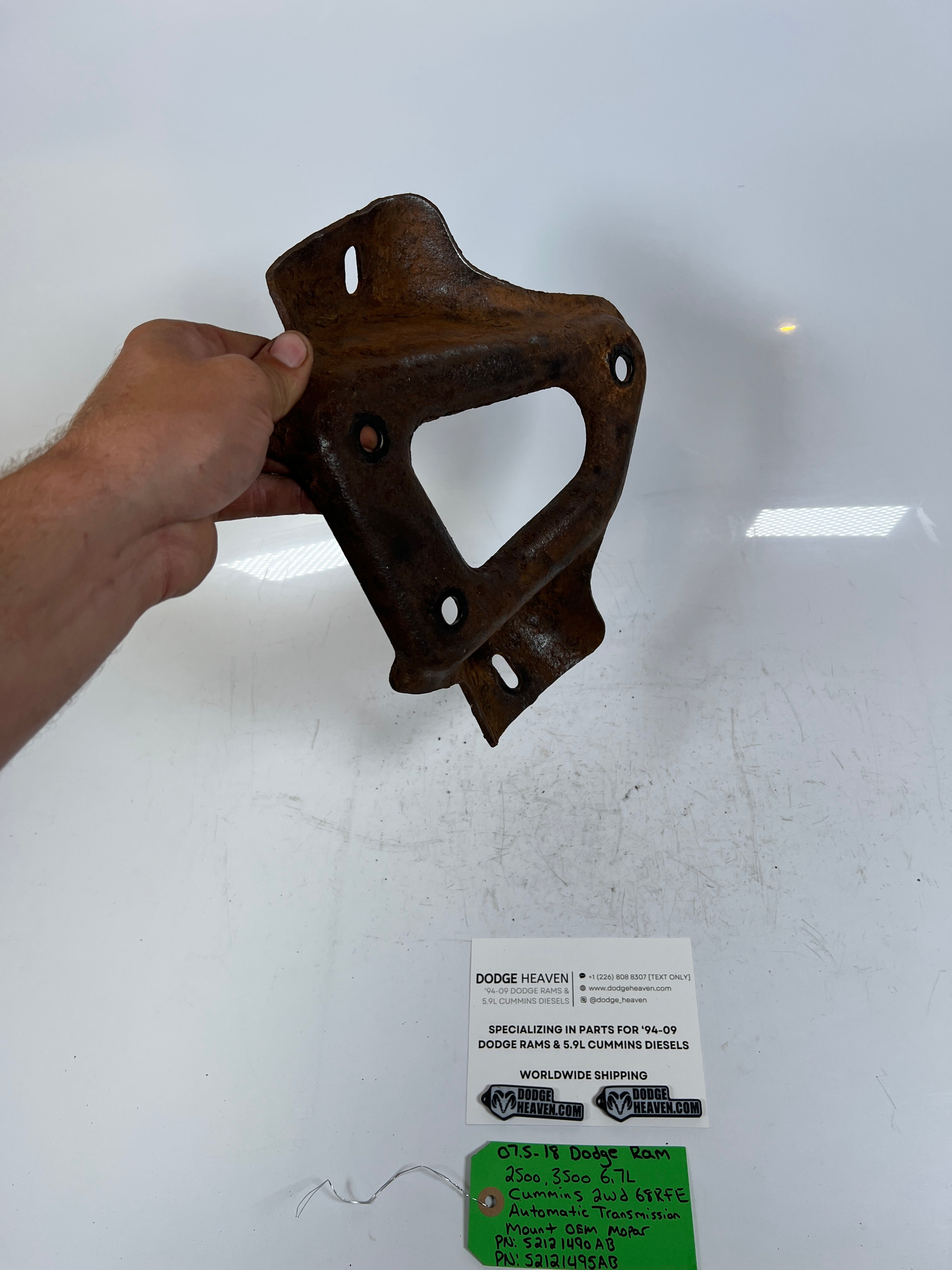 2007.5-2018 Dodge Ram 6.7L Cummins 68RFE 2WD Transmission Mount