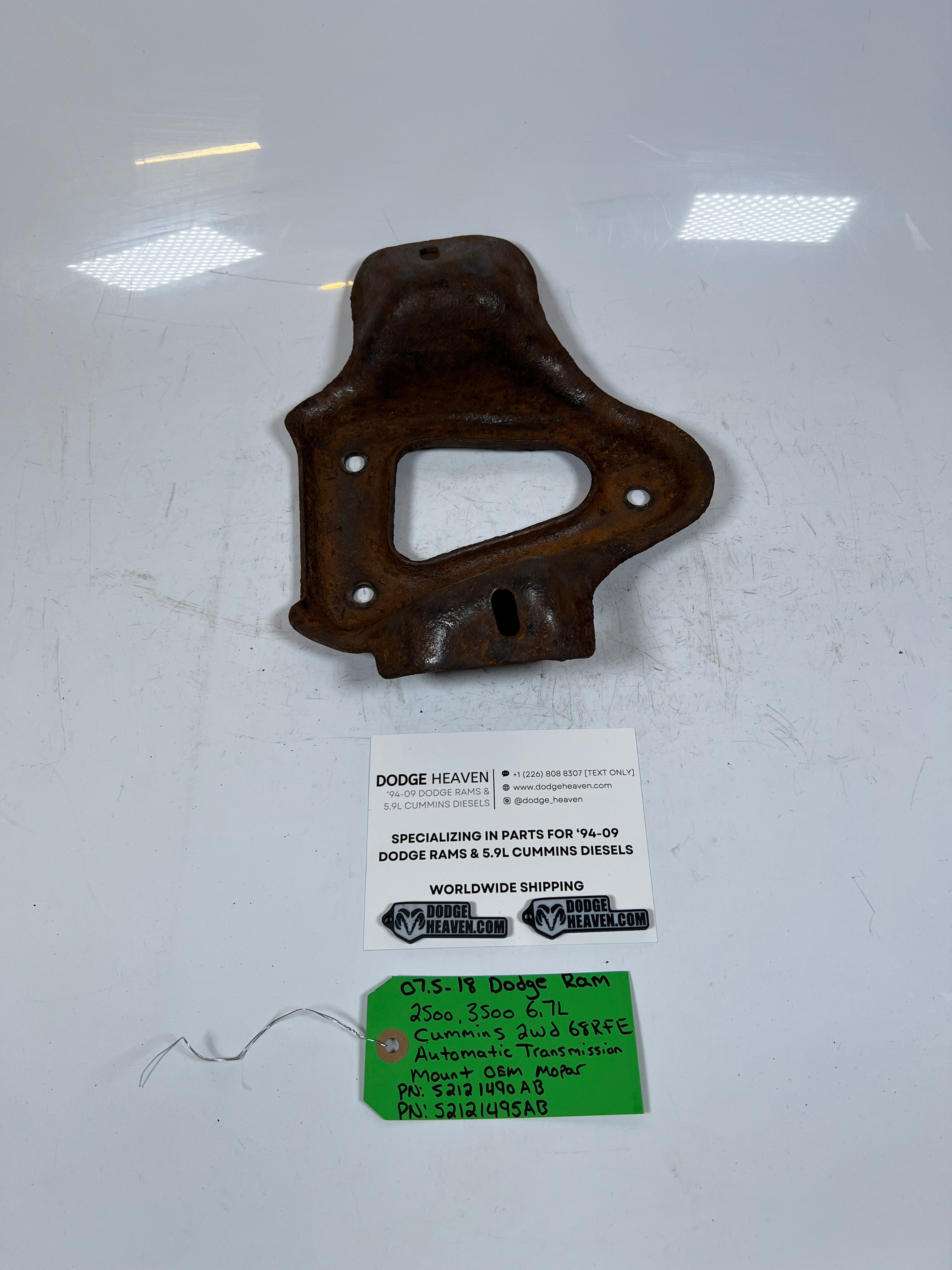 2007.5-2018 Dodge Ram 6.7L Cummins 68RFE 2WD Transmission Mount