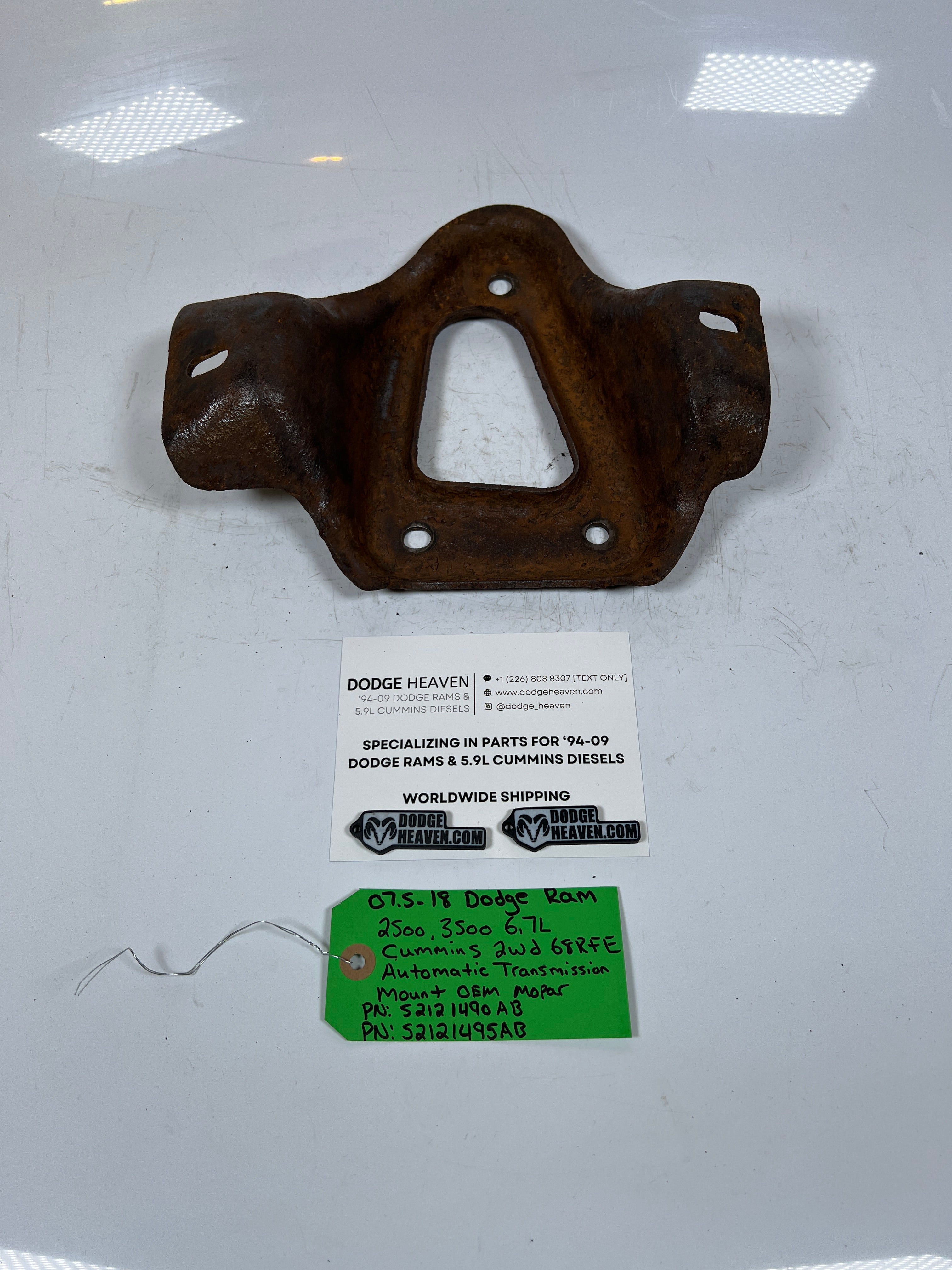 2007.5-2018 Dodge Ram 6.7L Cummins 68RFE 2WD Transmission Mount