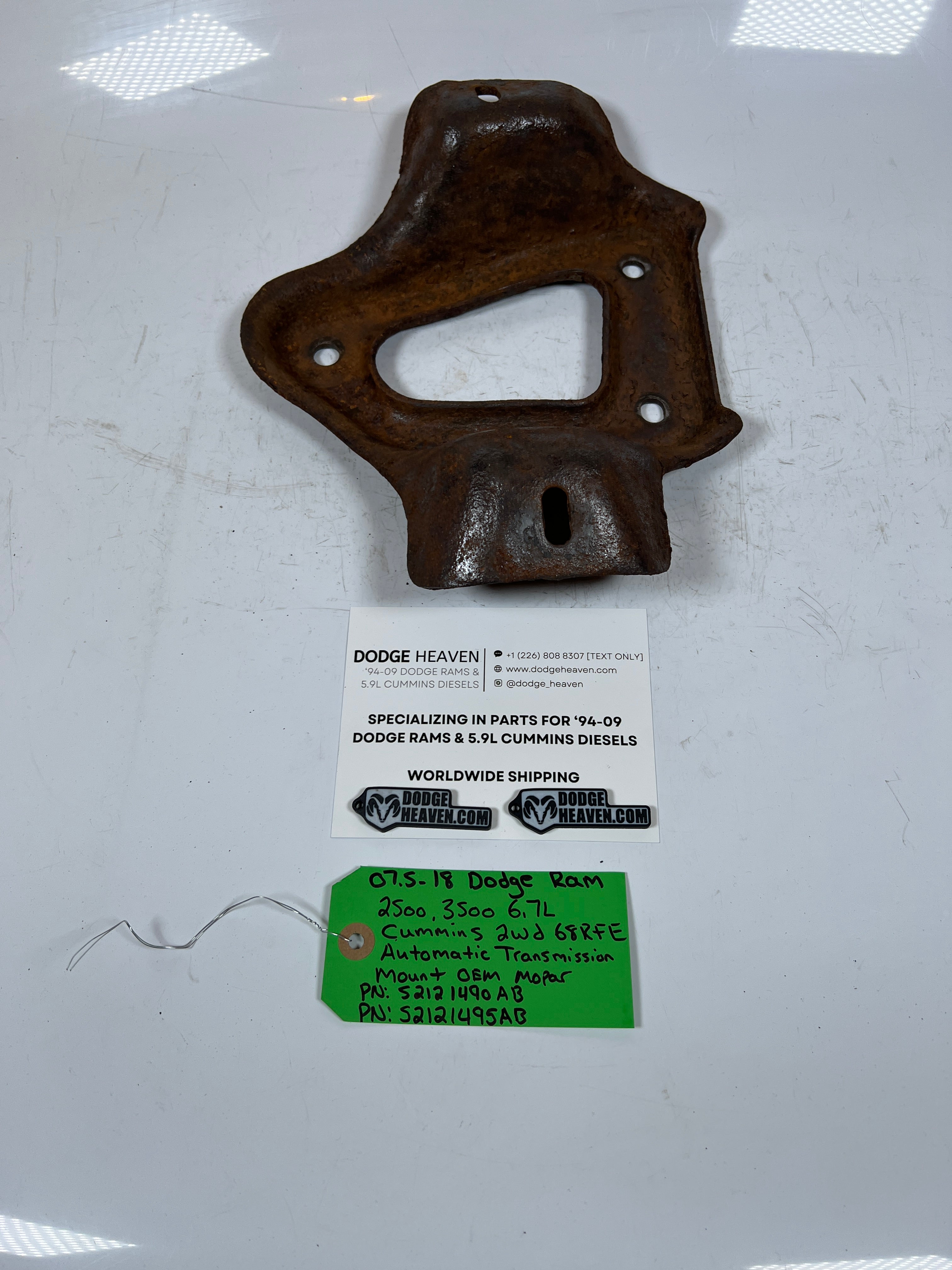 2007.5-2018 Dodge Ram 6.7L Cummins 68RFE 2WD Transmission Mount