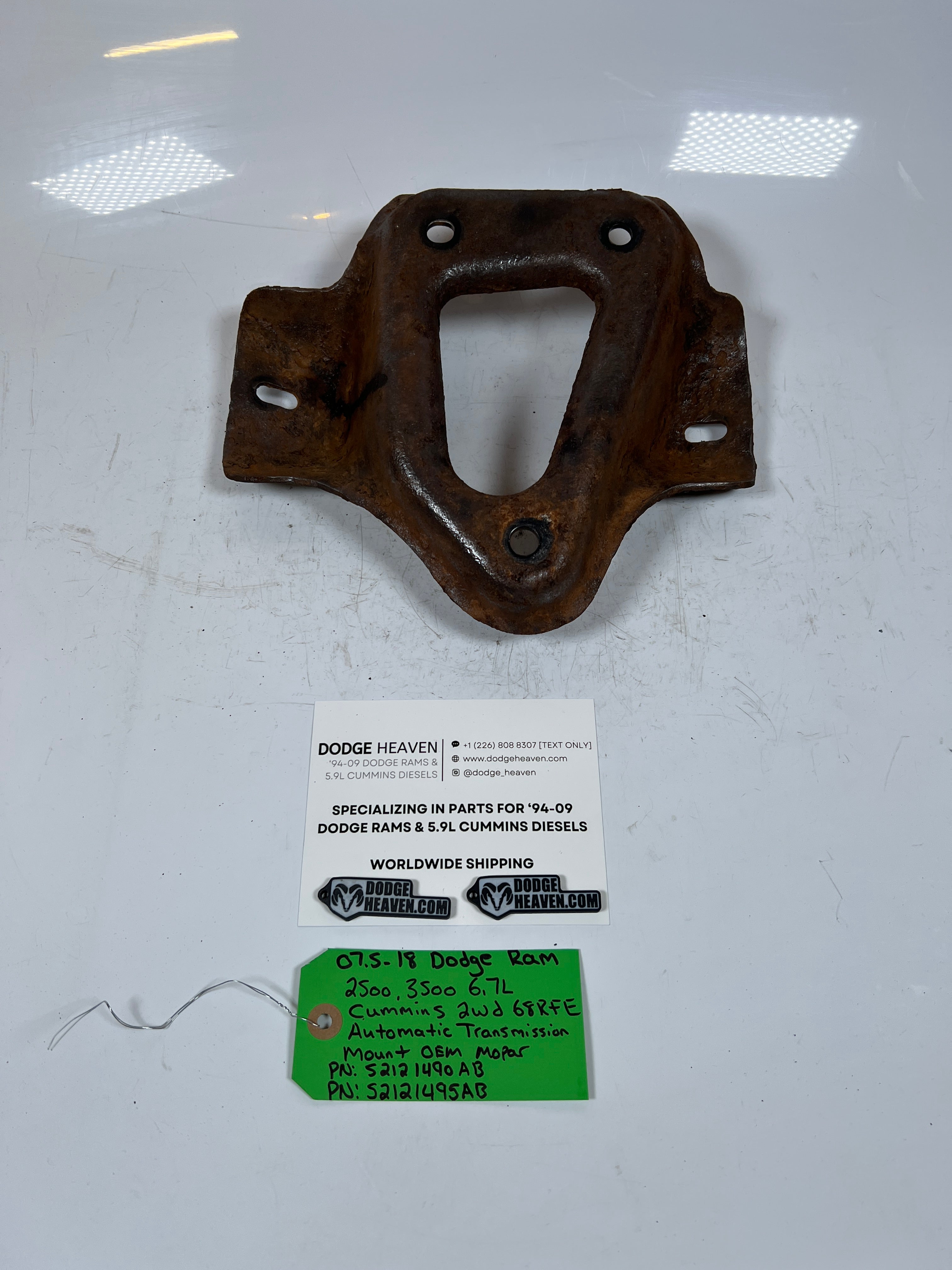 2007.5-2018 Dodge Ram 6.7L Cummins 68RFE 2WD Transmission Mount