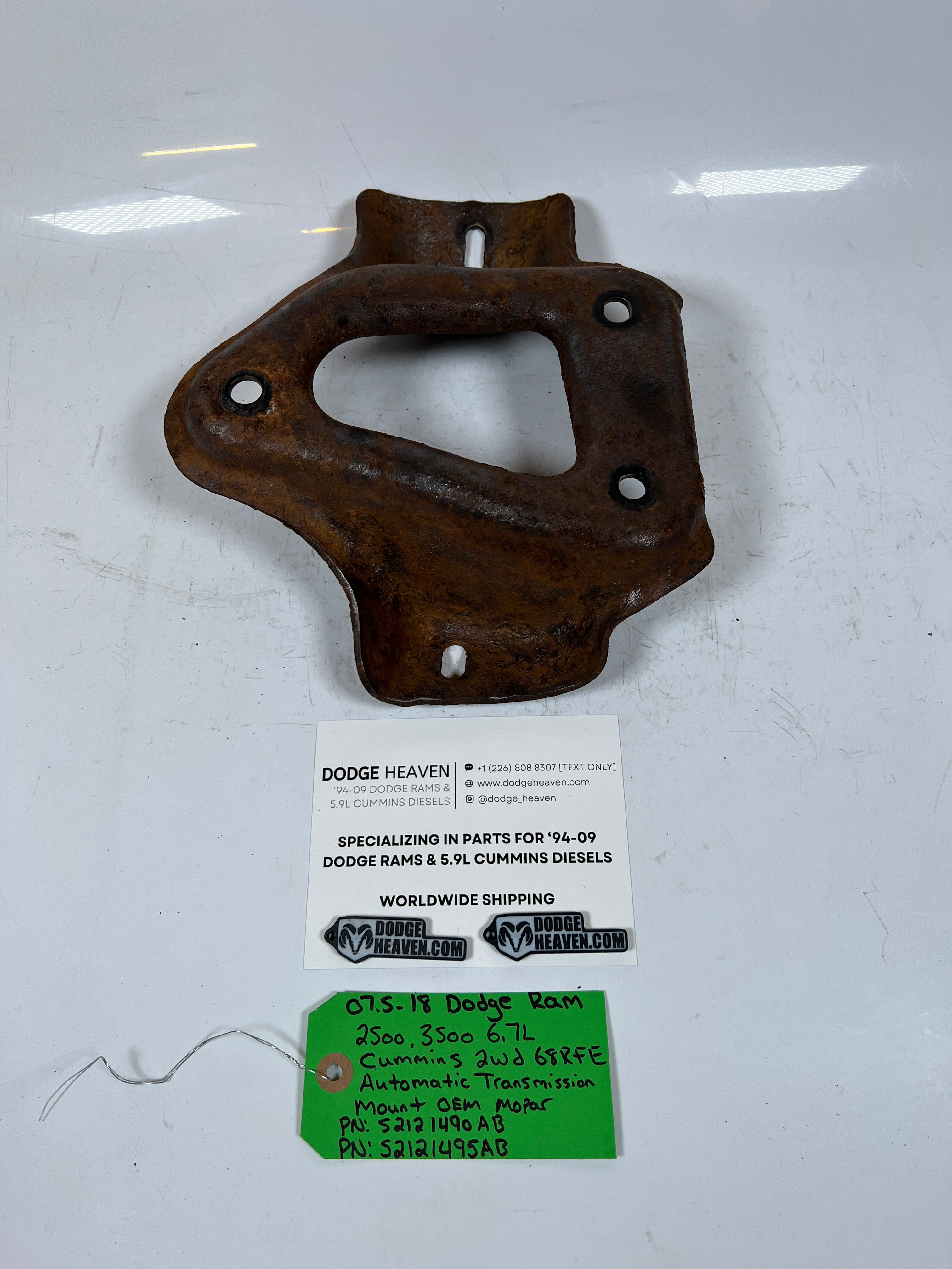 2007.5-2018 Dodge Ram 6.7L Cummins 68RFE 2WD Transmission Mount