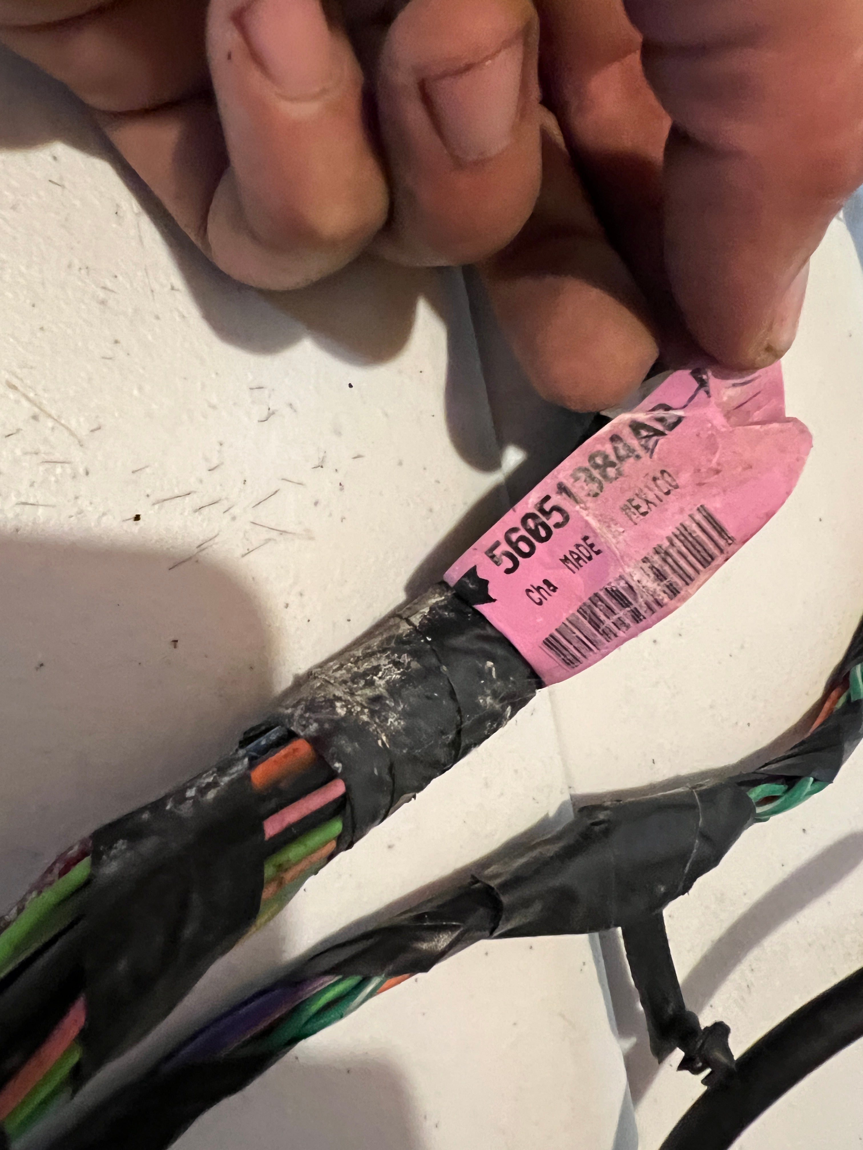2006-2006 Dodge Ram 1500-3500 Laramie Cab Wiring Harness Quad Cab