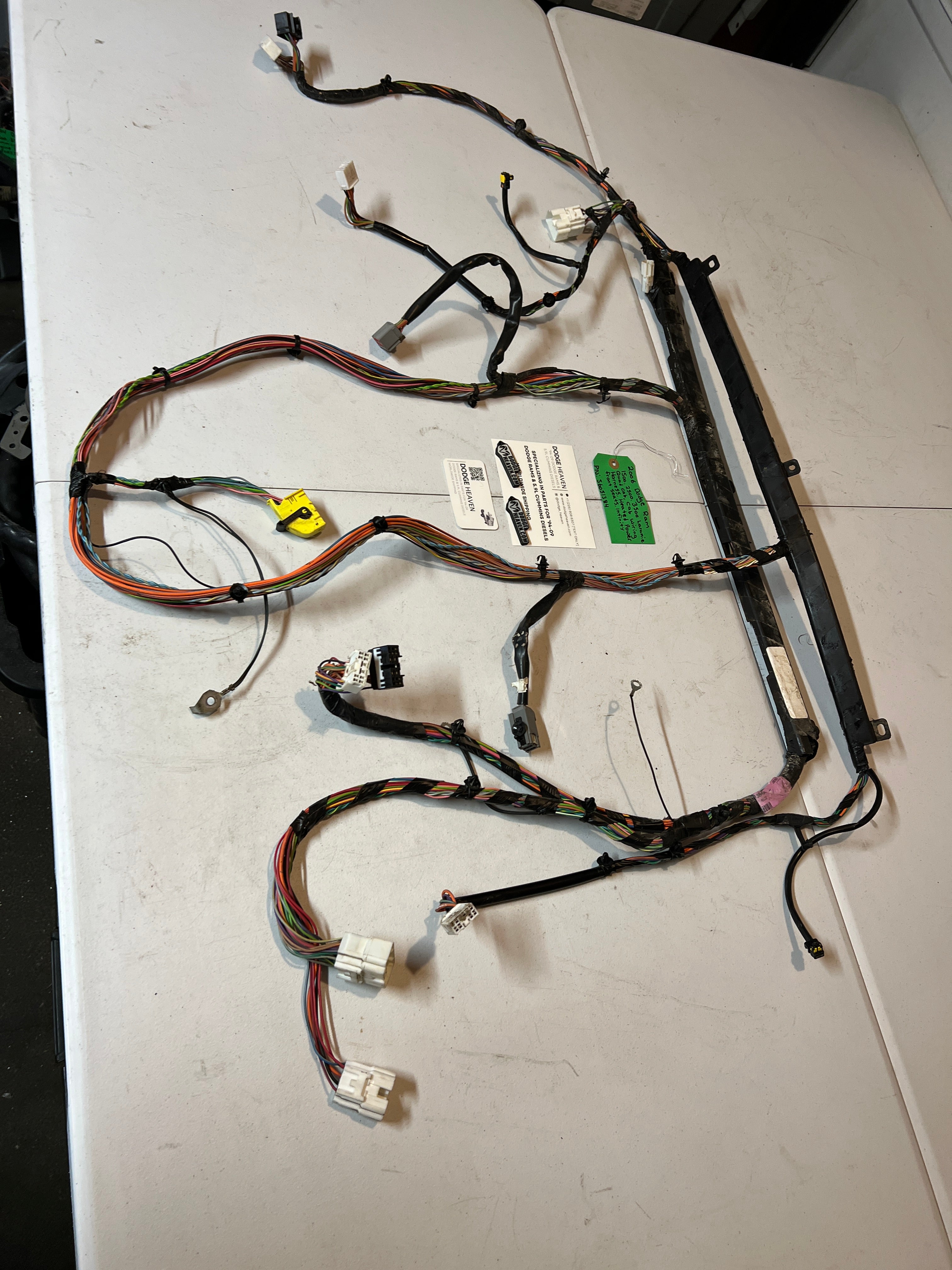 2006-2006 Dodge Ram 1500-3500 Laramie Cab Wiring Harness Quad Cab