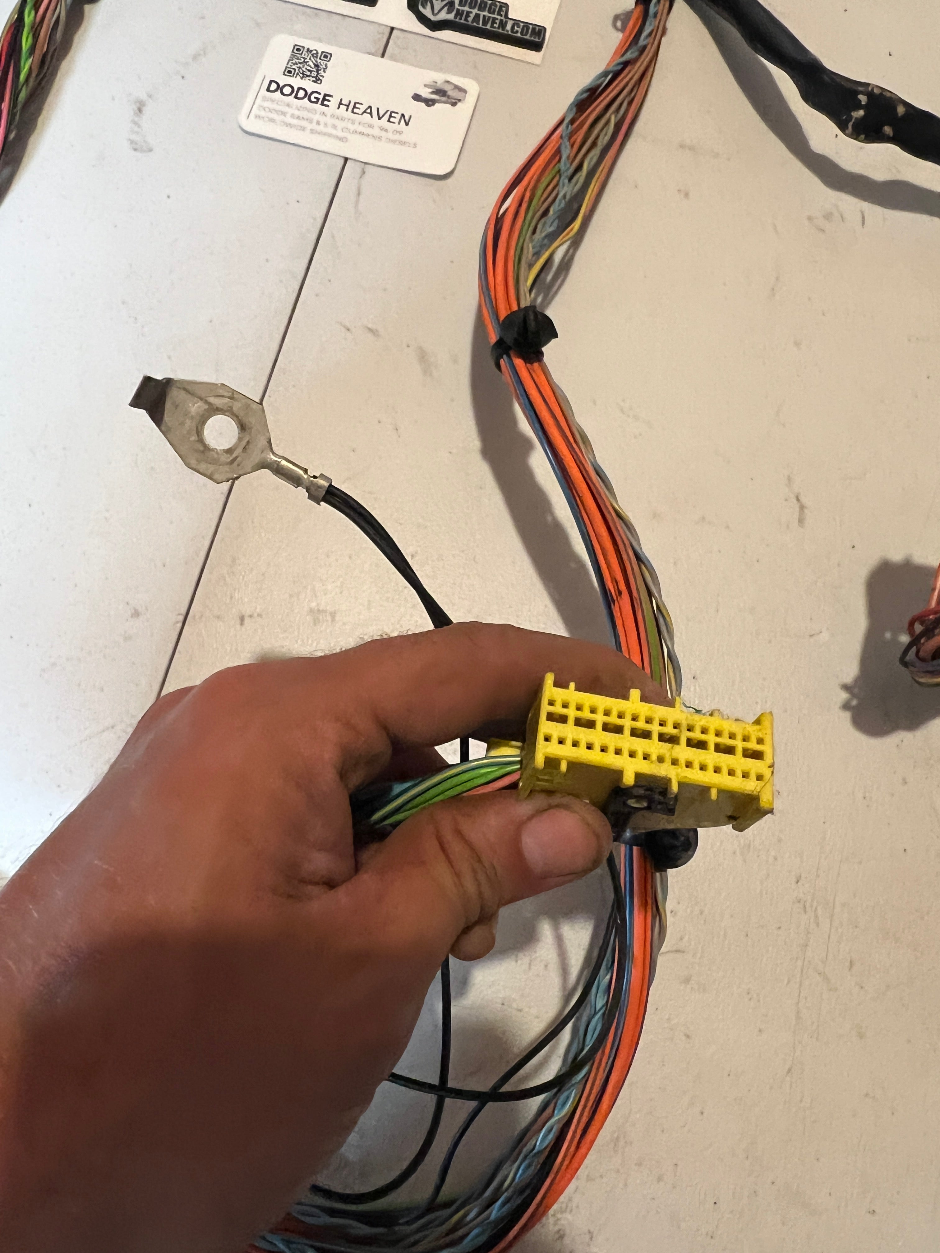 2006-2006 Dodge Ram 1500-3500 Laramie Cab Wiring Harness Quad Cab