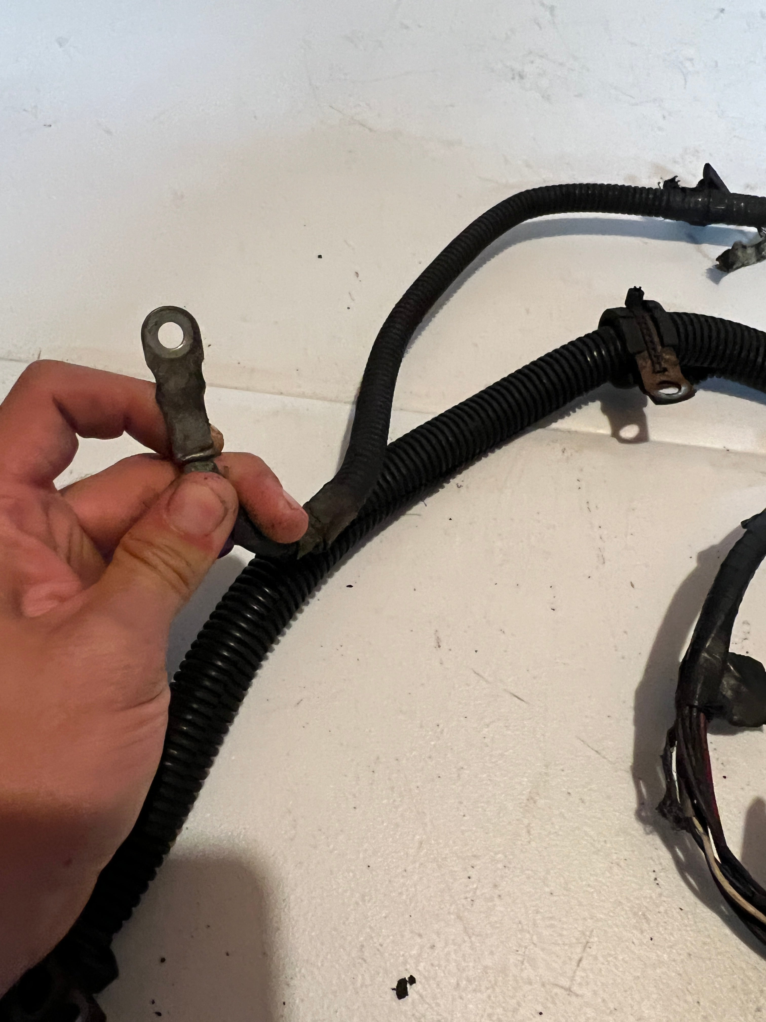 1999-1999 Dodge Ram 5.9L 24 Valve Cummins Engine Wiring Harness Auto Trans