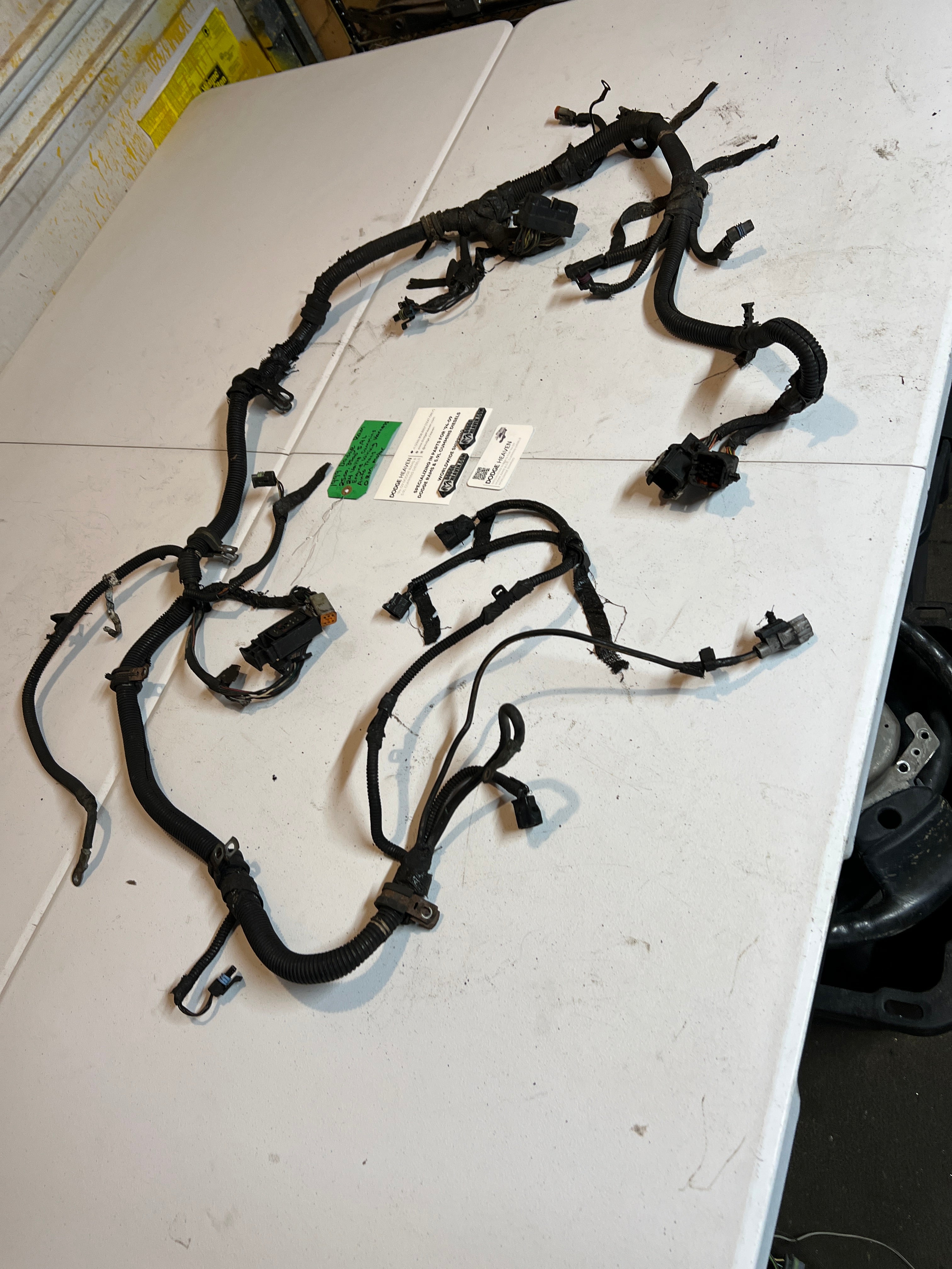 1999-1999 Dodge Ram 5.9L 24 Valve Cummins Engine Wiring Harness Auto Trans