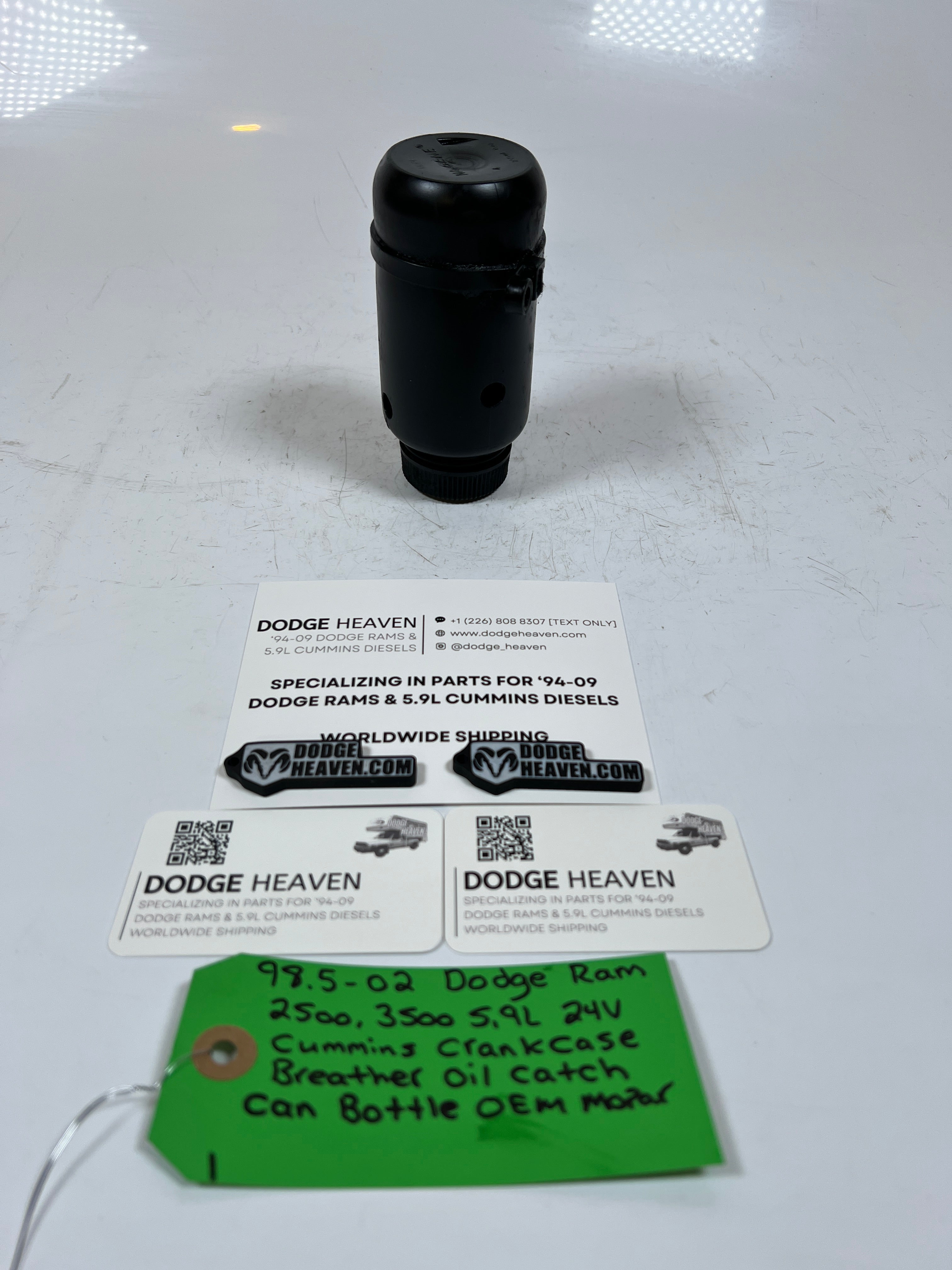 1998.5-2002 Dodge Ram 5.9L 24 Valve Cummins Crank Case Breather OIl Catch Can