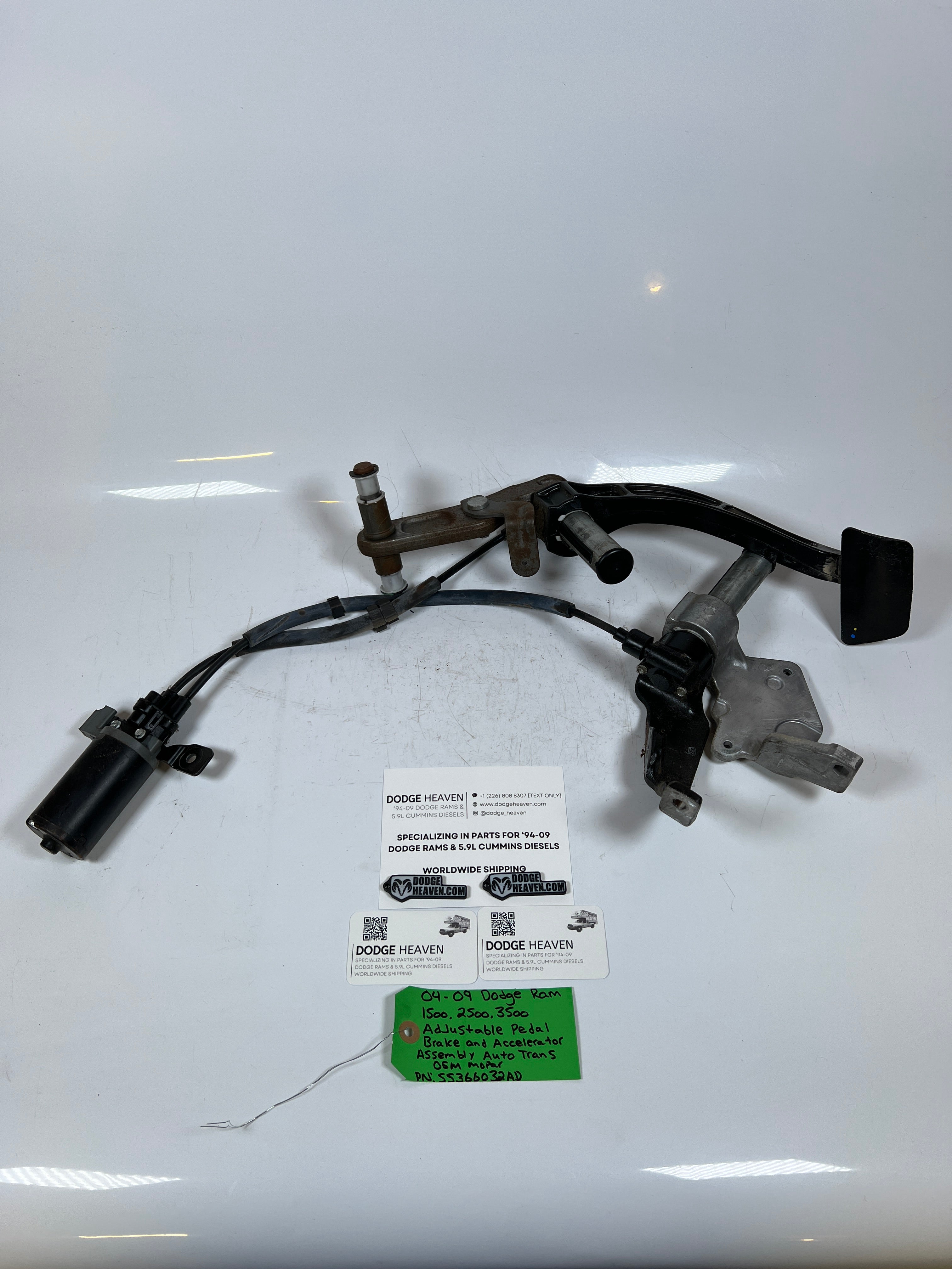 2004-2009 Dodge Ram Adjustable Pedal Assembly Brake & Accelerator