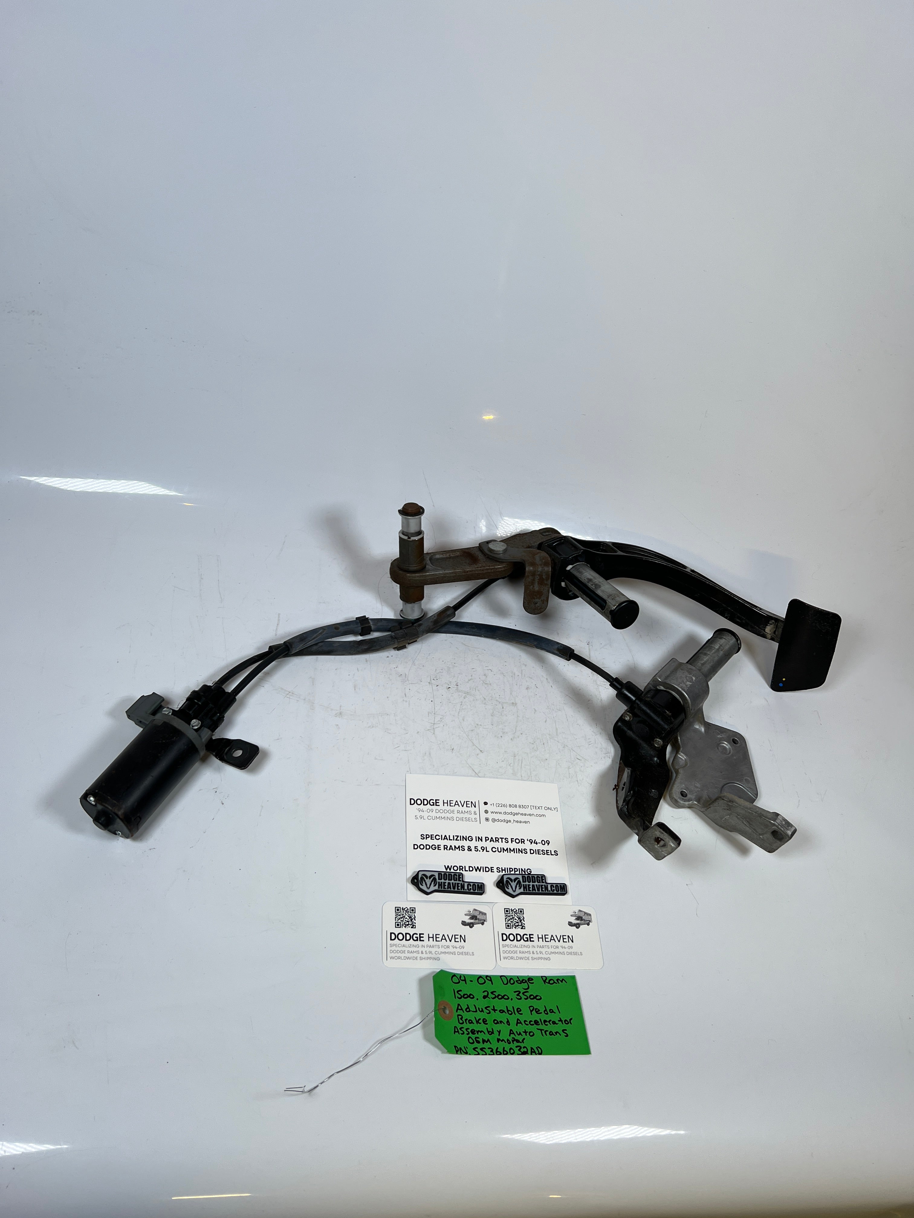 2004-2009 Dodge Ram Adjustable Pedal Assembly Brake & Accelerator