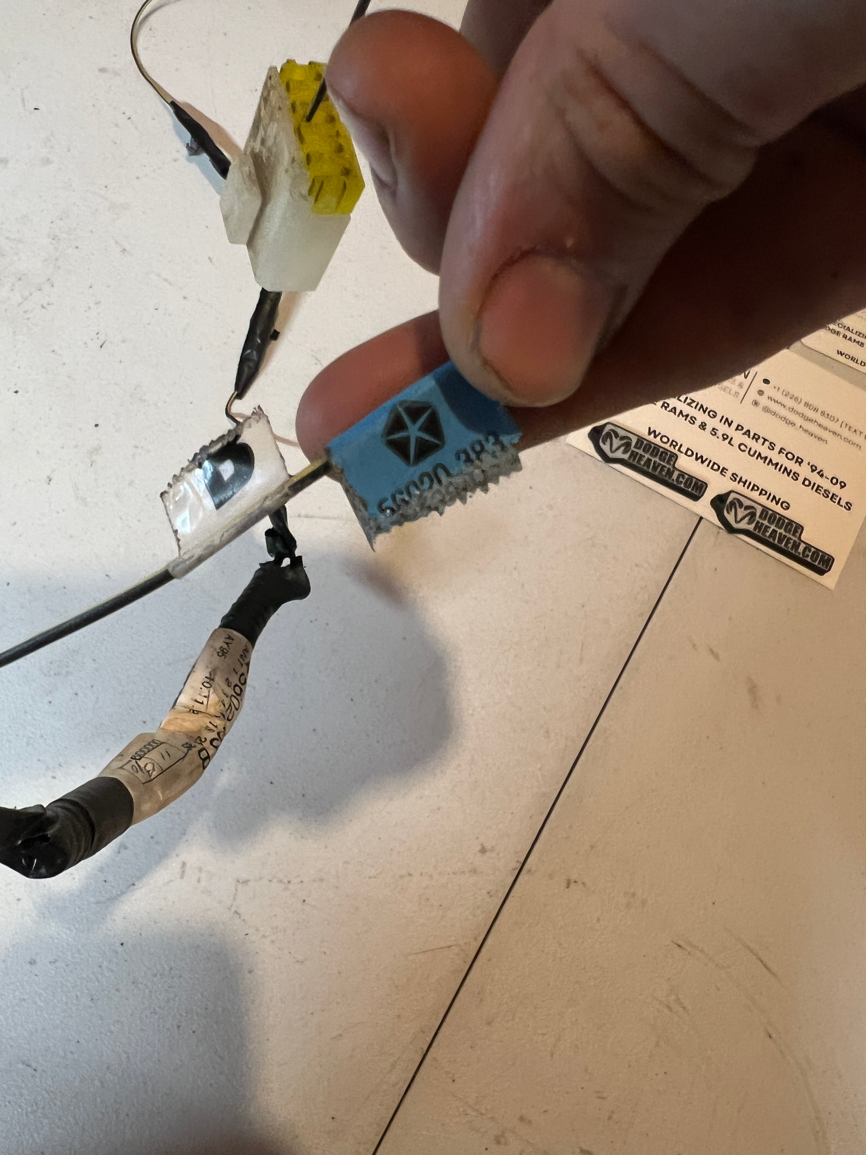1994-1997 Dodge Ram 2500 3500 Cab Light Harness W/O Over Head Console
