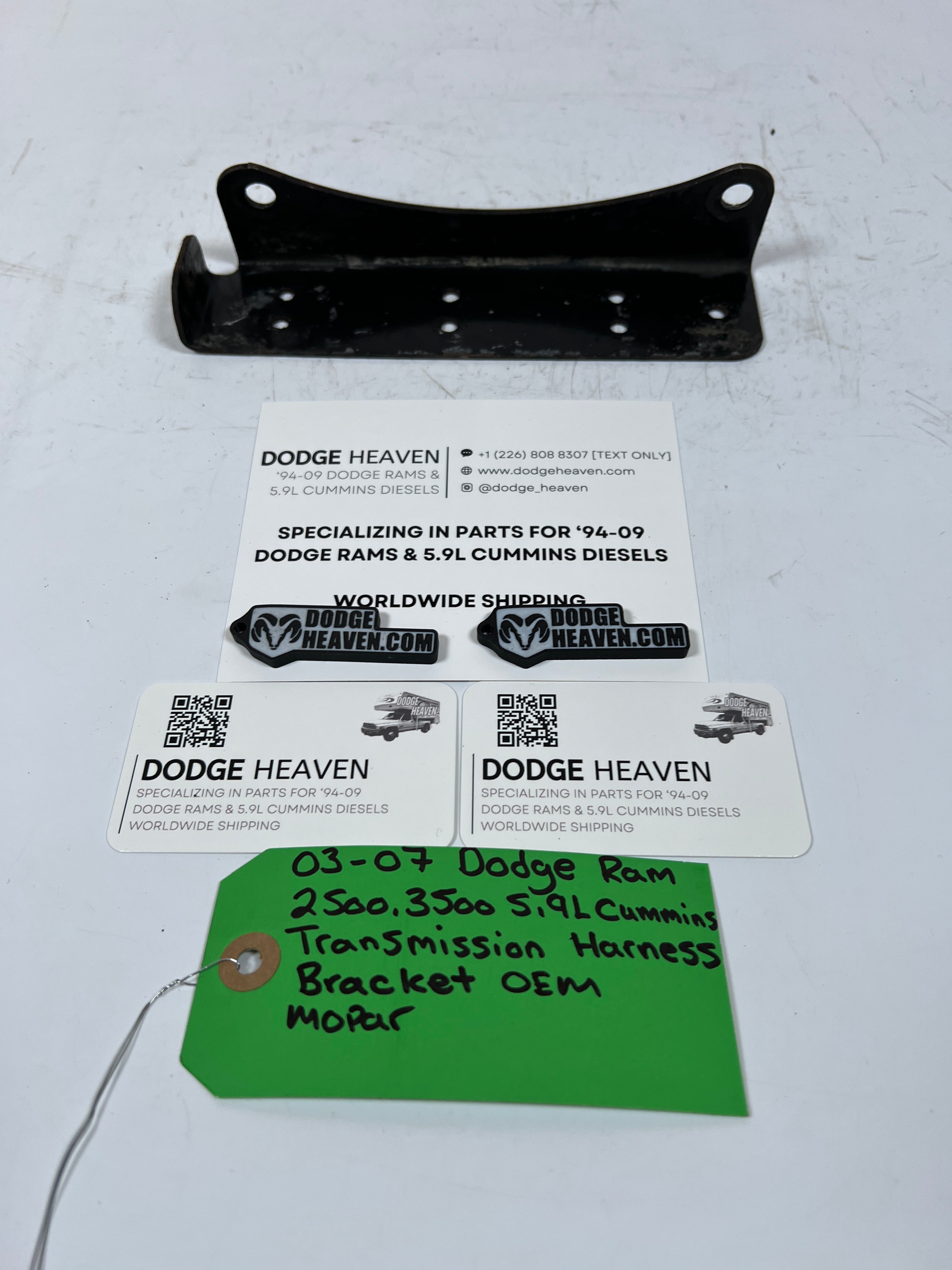 2003-2007 Dodge Ram 2500 3500 5.9L Cummins Transmission Harness Bracket