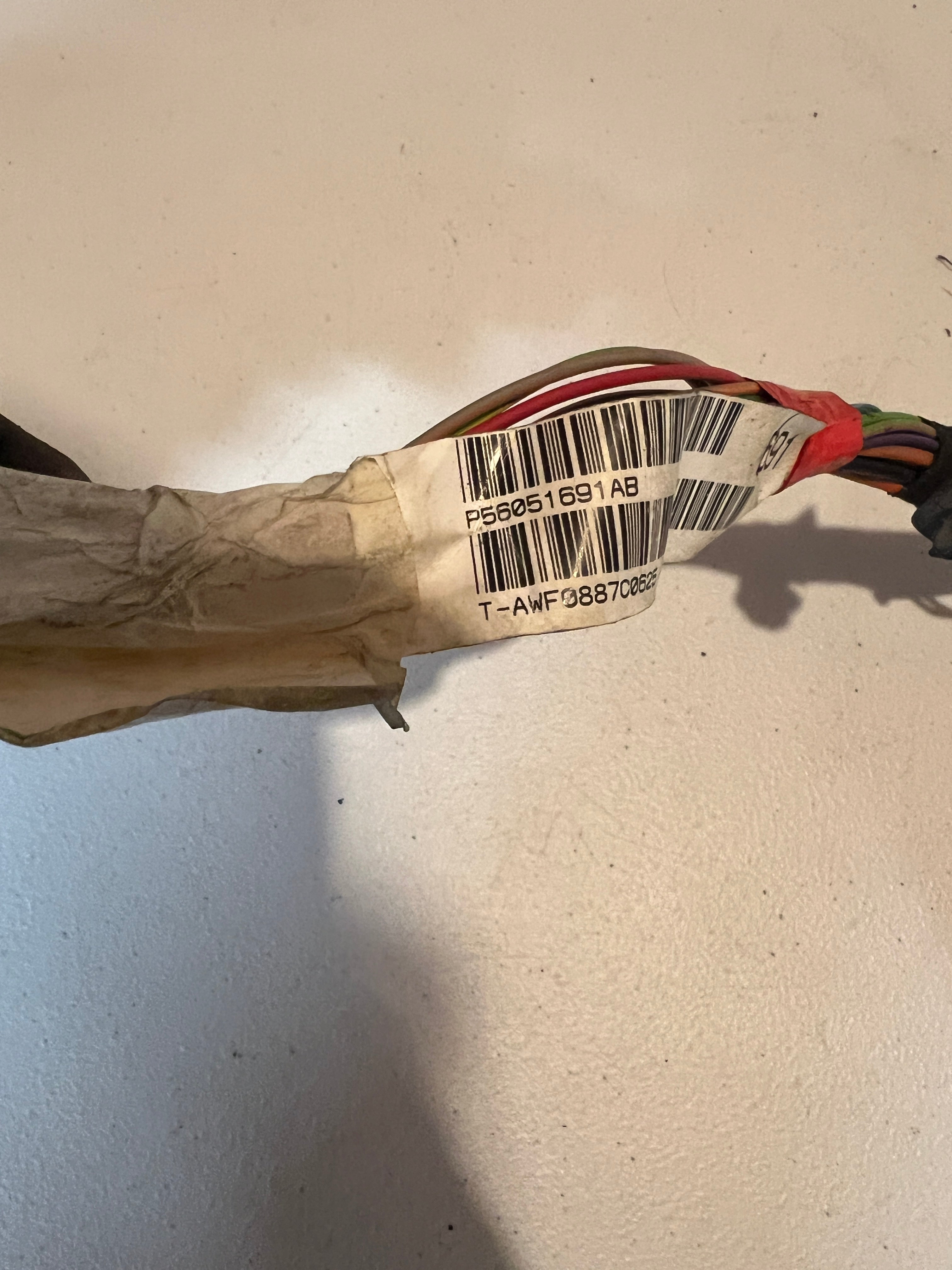 2006-2009 Dodge Ram 1500-3500 Driver Front LH Door Wiring Harness