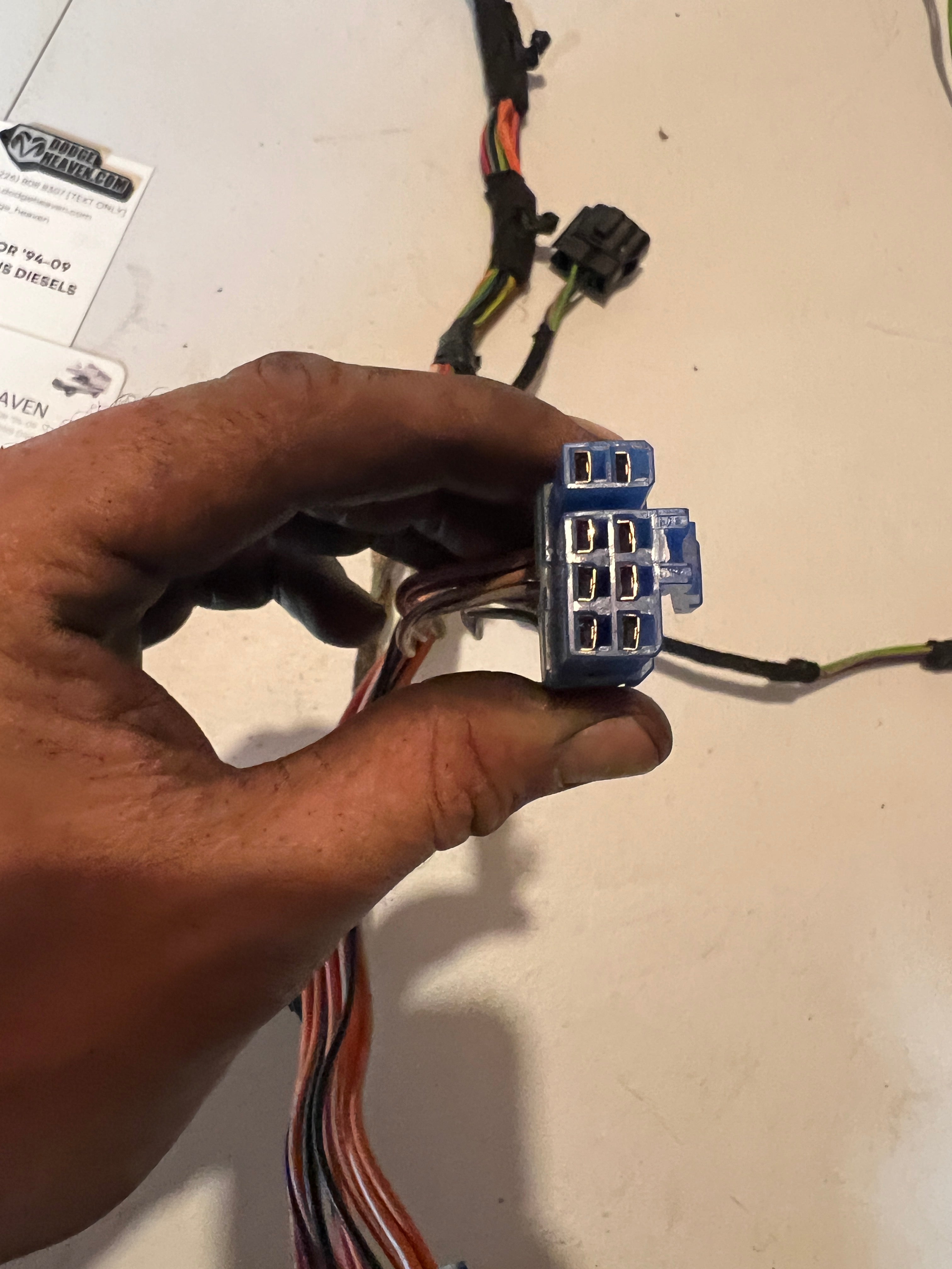 2006-2009 Dodge Ram 1500-3500 Driver Front LH Door Wiring Harness