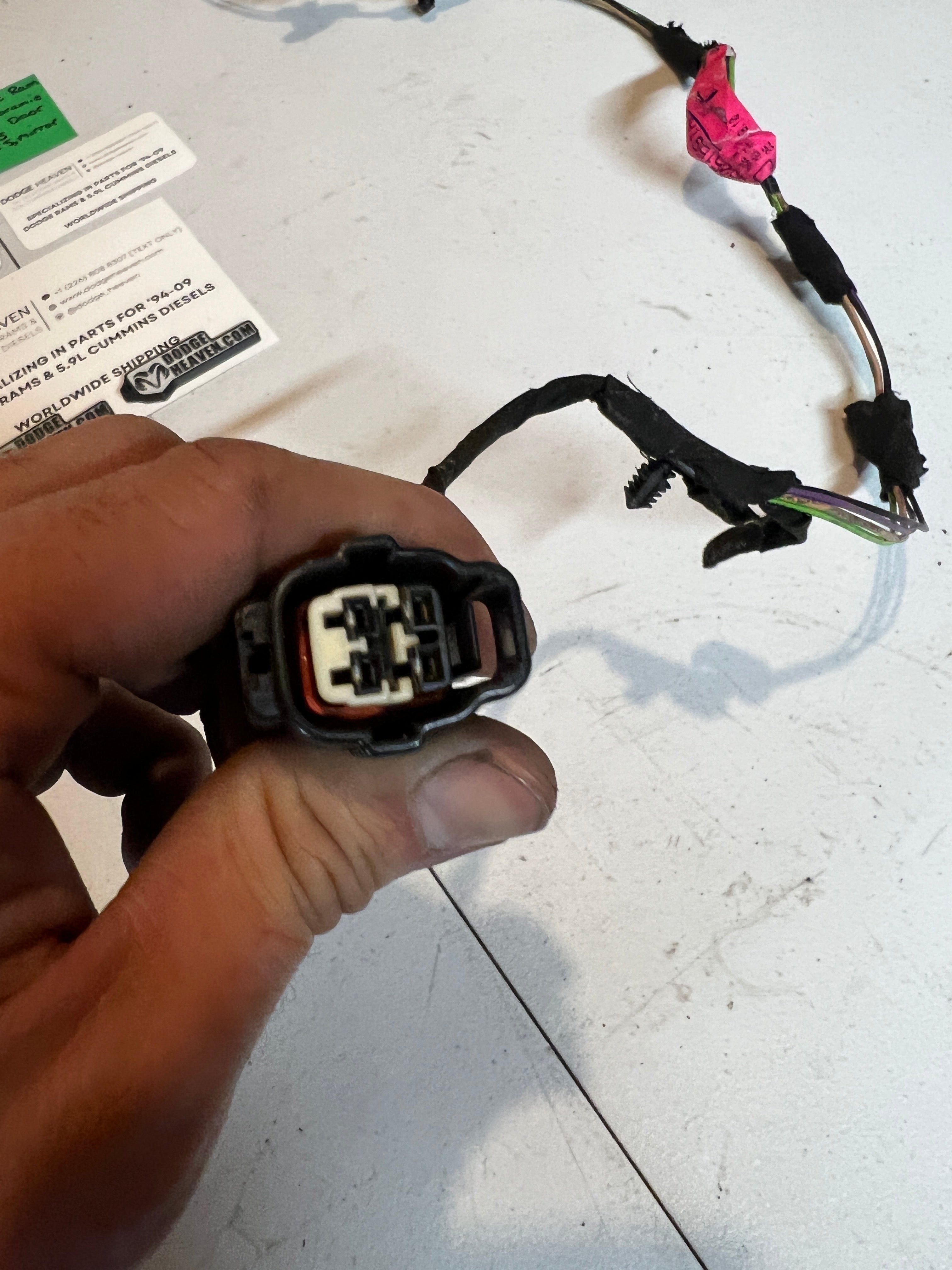 2006-2009 Dodge Ram 1500-3500 Driver Front LH Door Wiring Harness