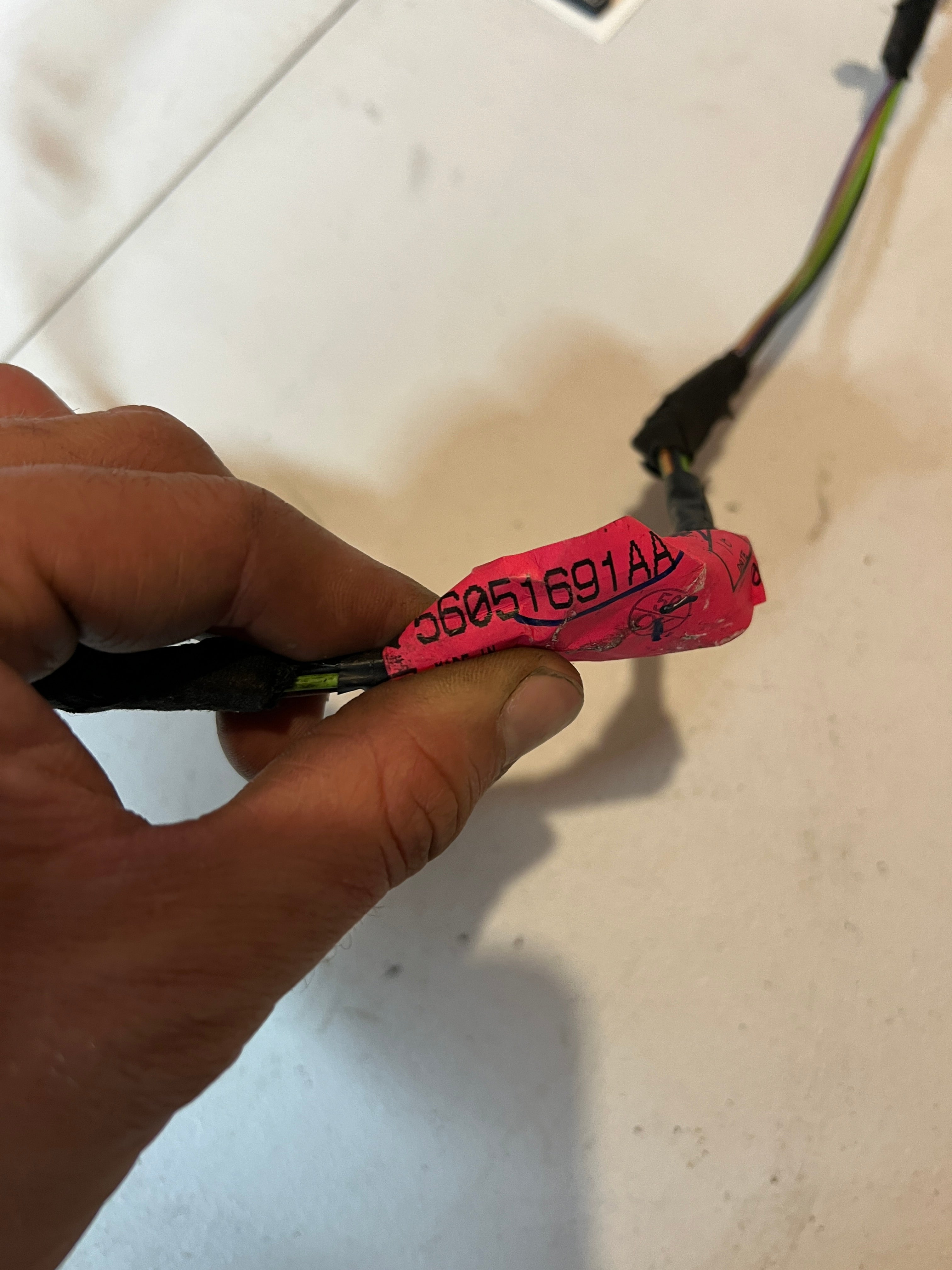 2006-2009 Dodge Ram 1500-3500 Driver Front LH Door Wiring Harness