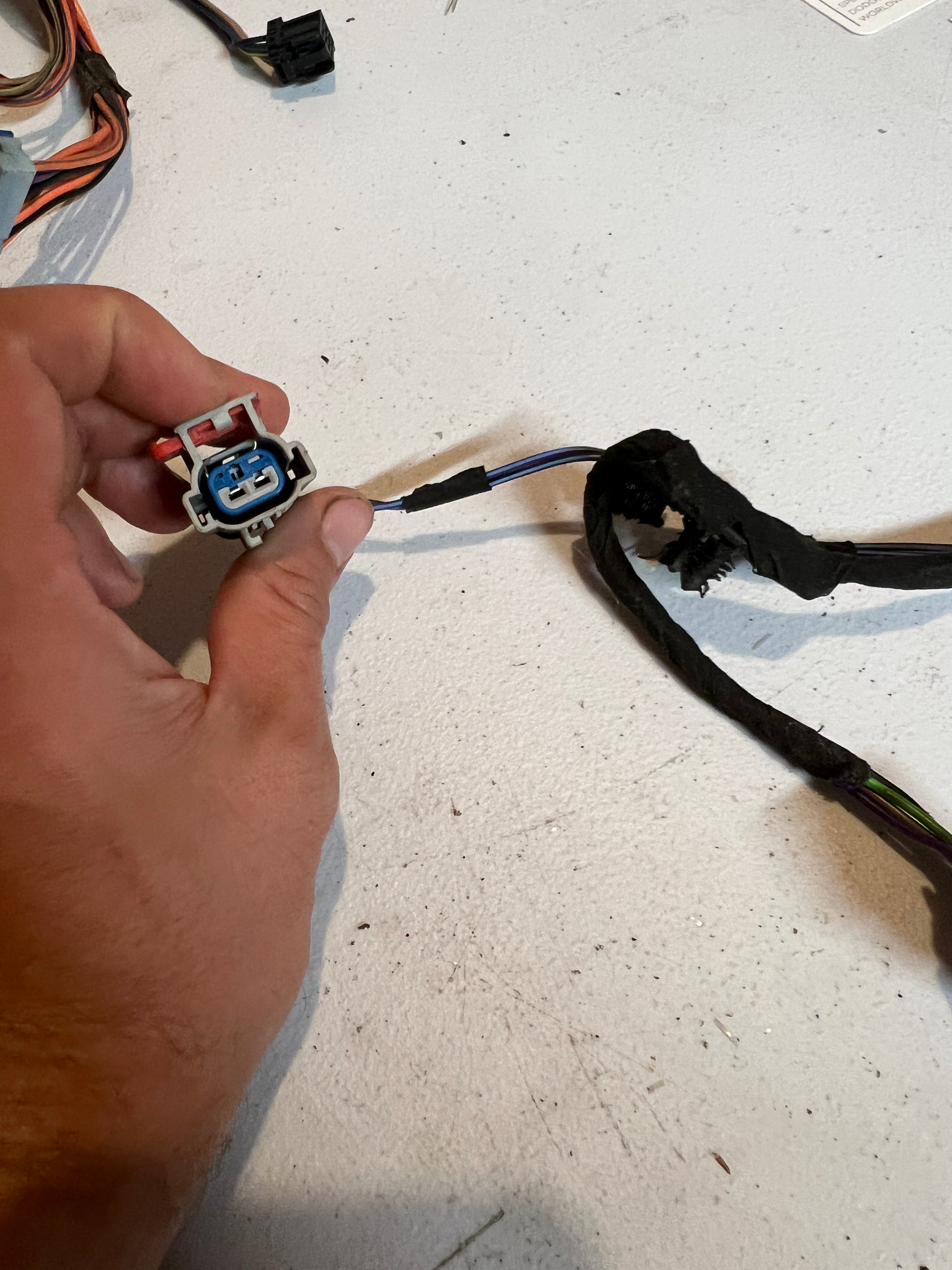1999-2002 Dodge Ram Driver Front Door Wiring Harness LH