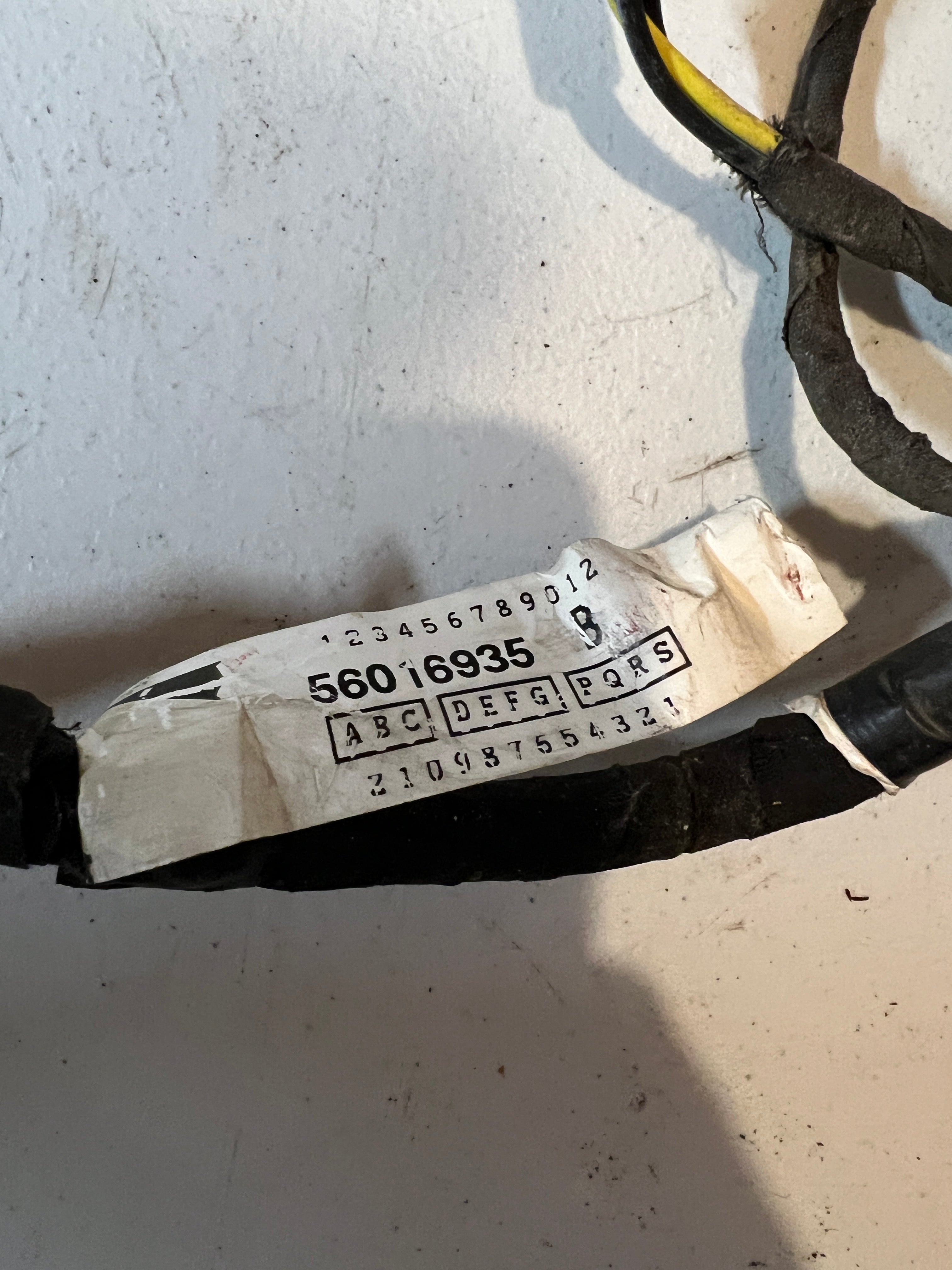 1994-1997 Dodge Ram Driver LH Door Wiring Harness