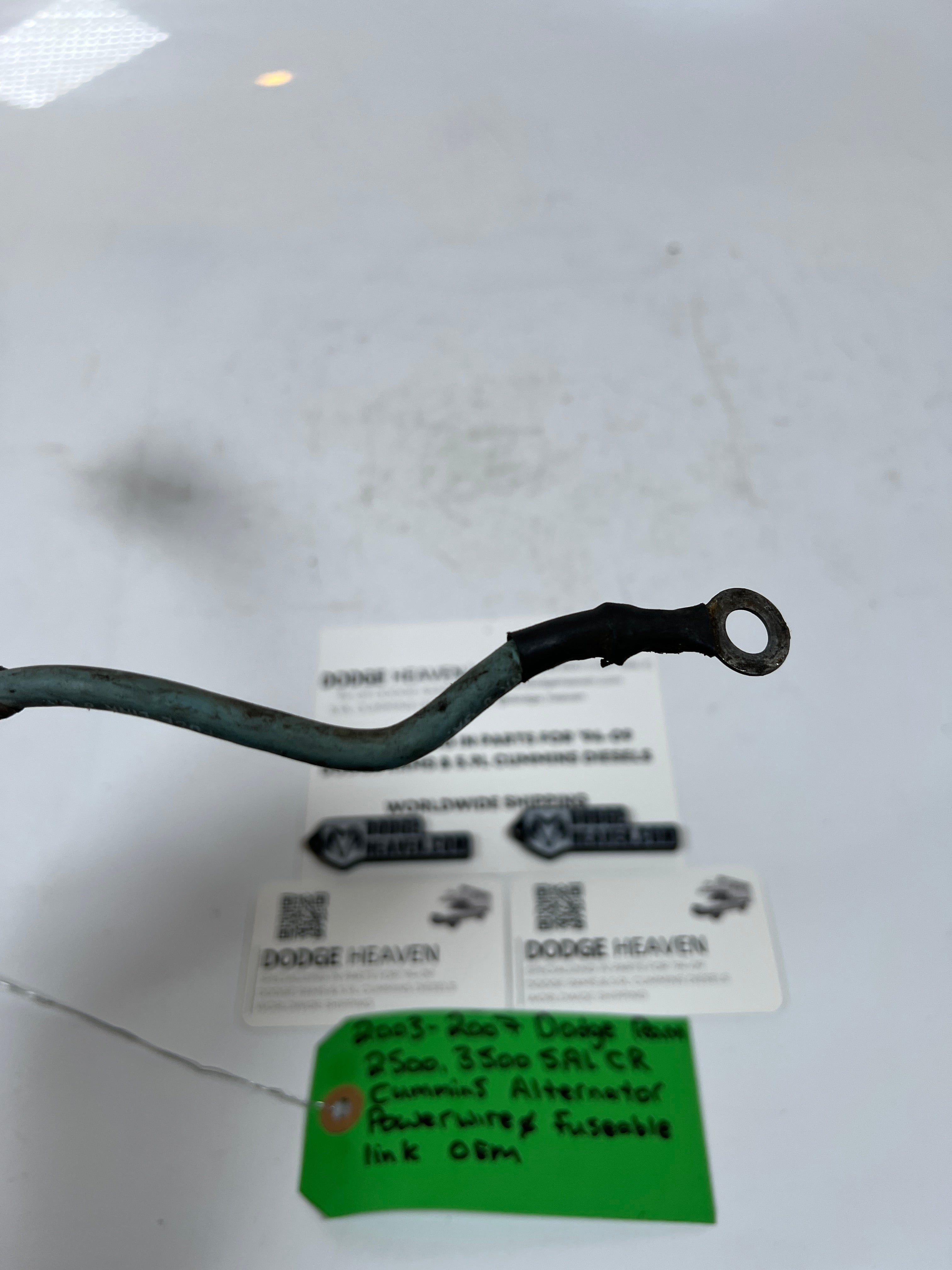 2003-2007 Dodge Ram 5.9L CR Cummins Alternator Power Wire & Fuse Able Link
