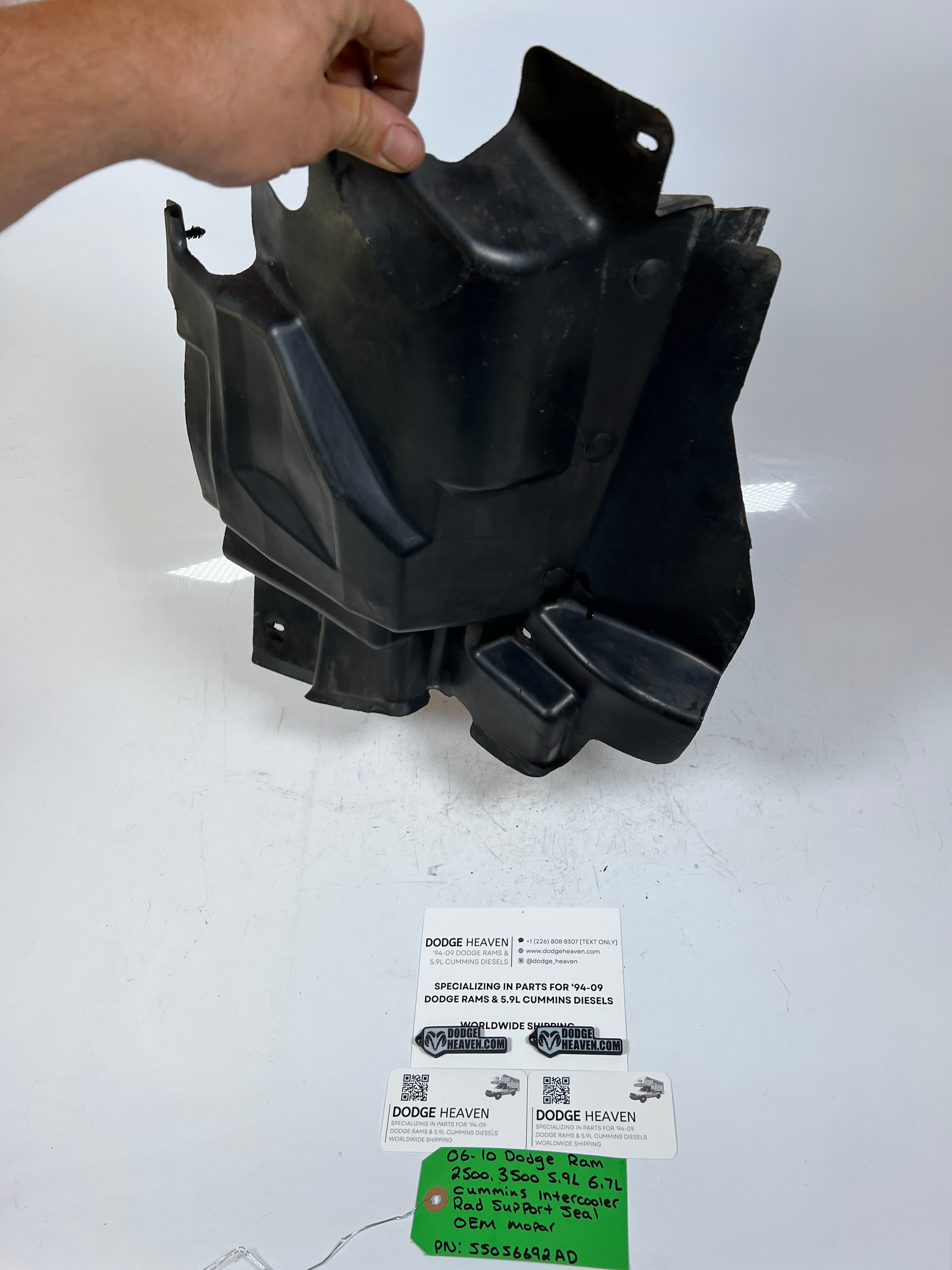 2006-2010 Dodge Ram 5.9L 6.7L Cummins Intercooler Rad Support Seal