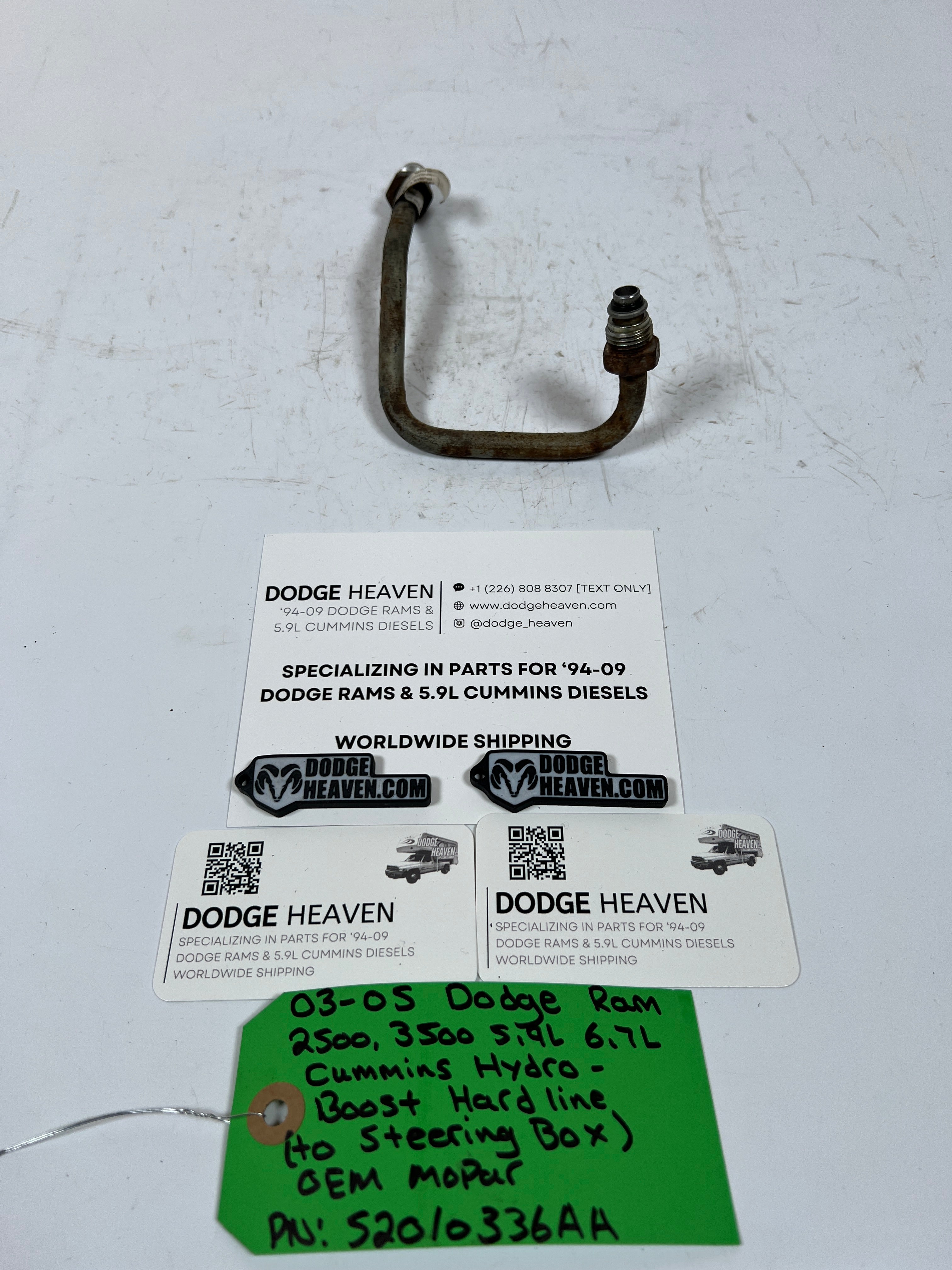 2003-2005 Dodge Ram 5.9L 6.7L Cummins Hydro-Boost Hard Line