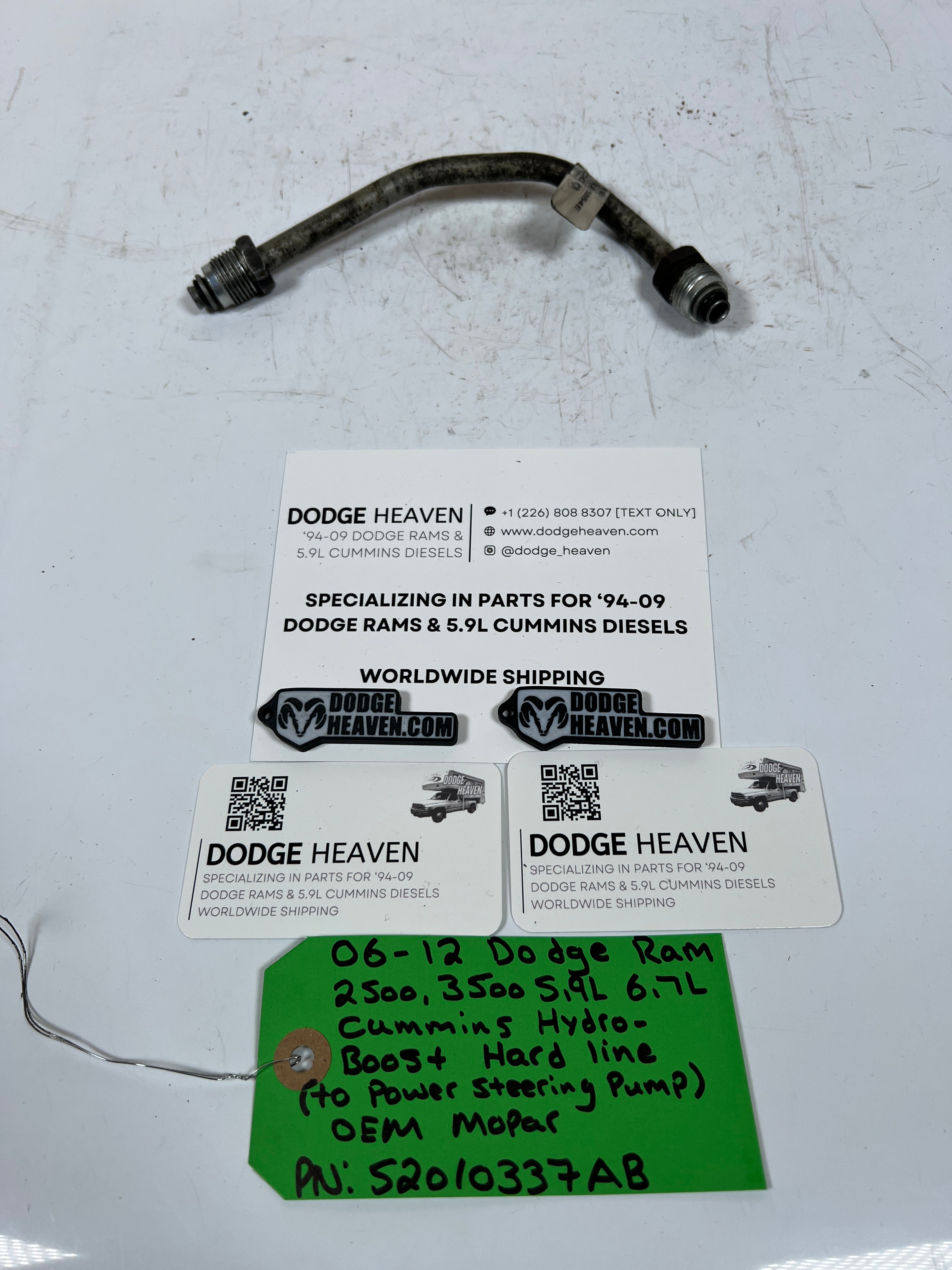 2006-2012 Dodge Ram 5.9L 6.7L Cummins Hydro-Boost Hard Line